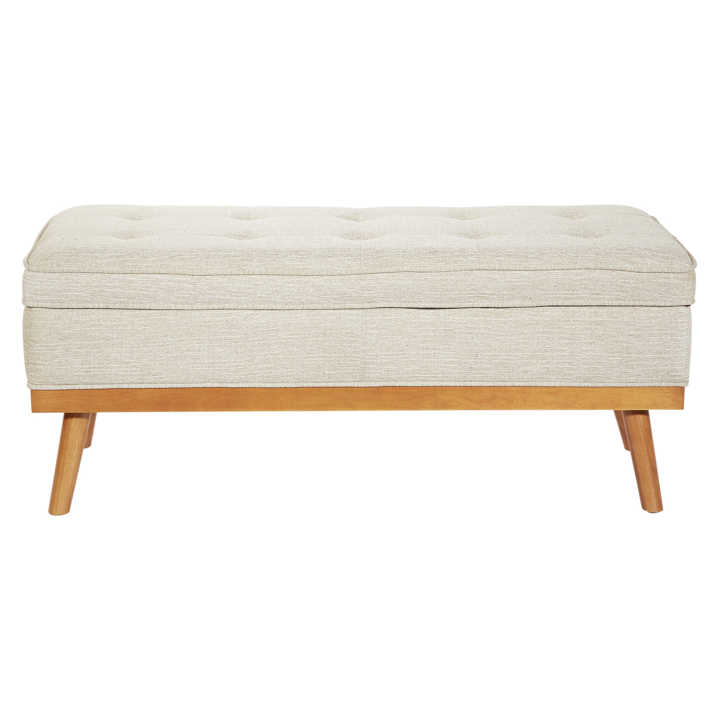 Katheryn Storage Bench - Linen