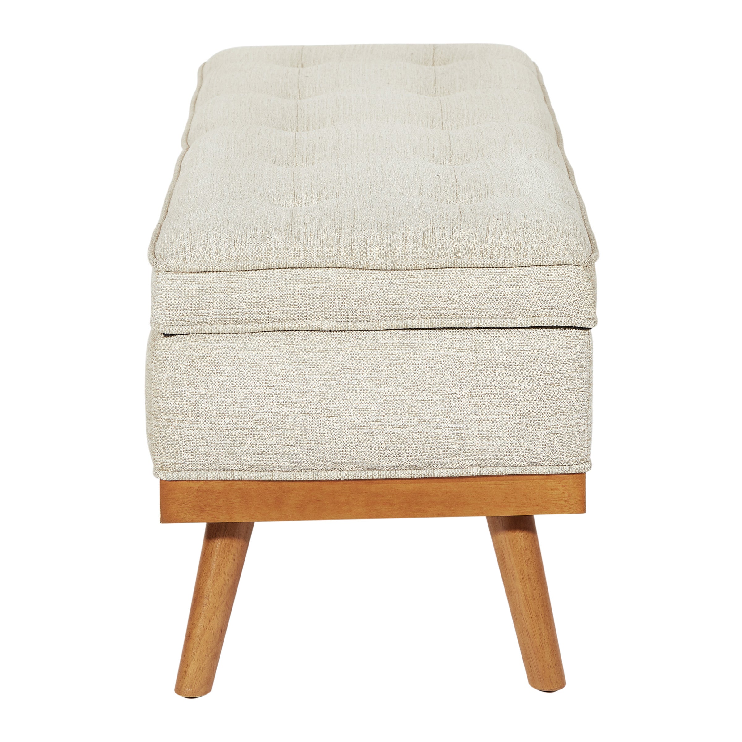 Katheryn Storage Bench - Linen