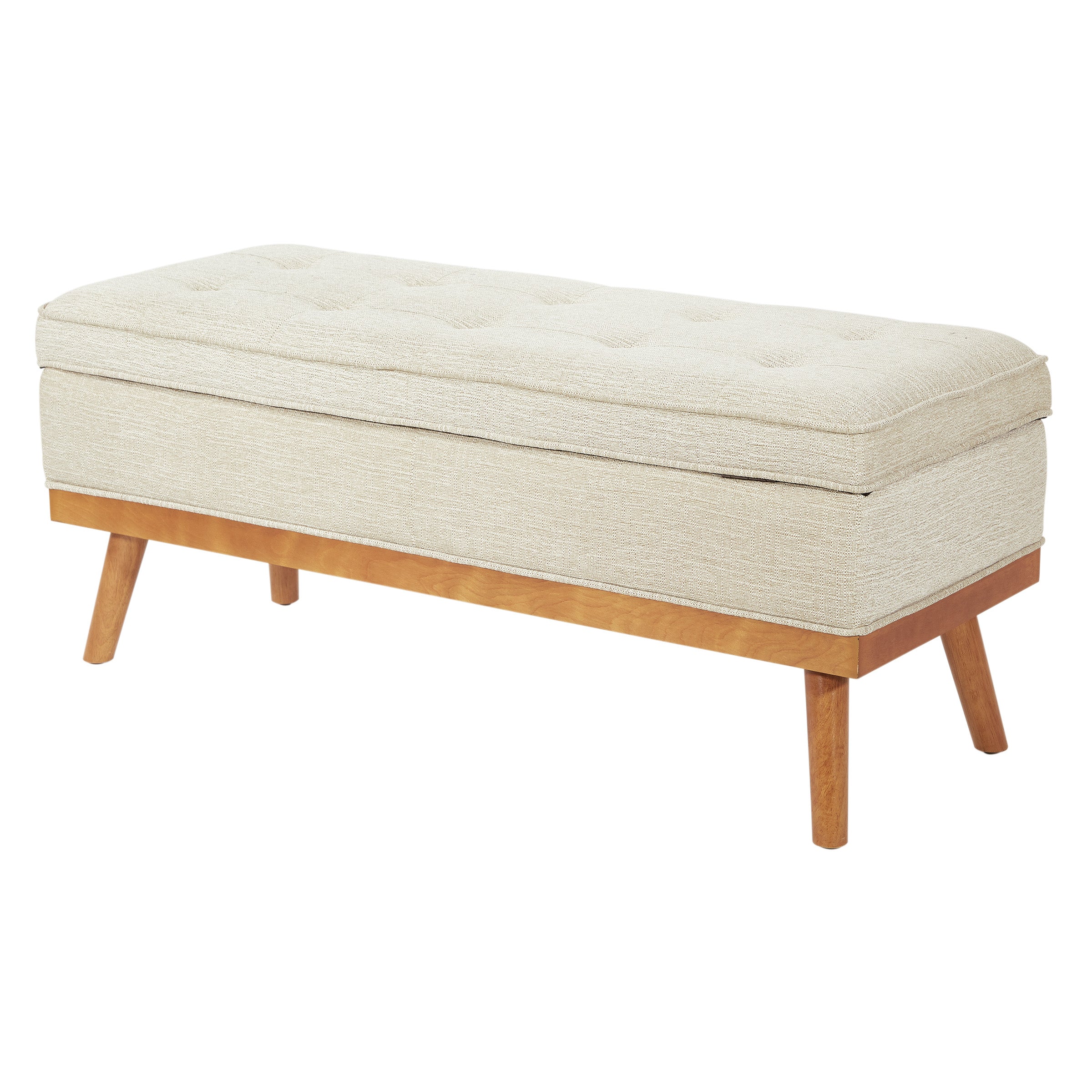 Katheryn Storage Bench - Linen