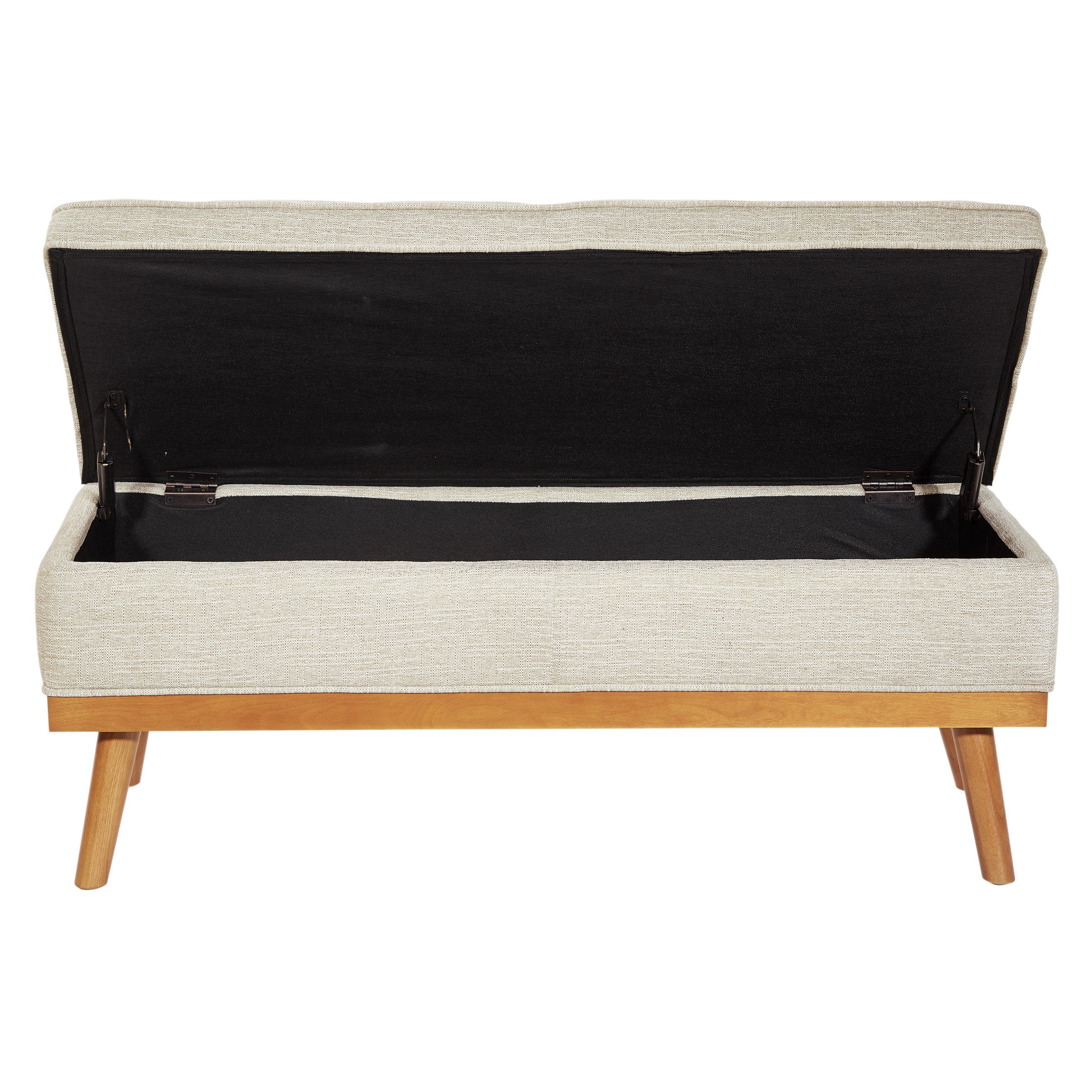 Katheryn Storage Bench - Linen
