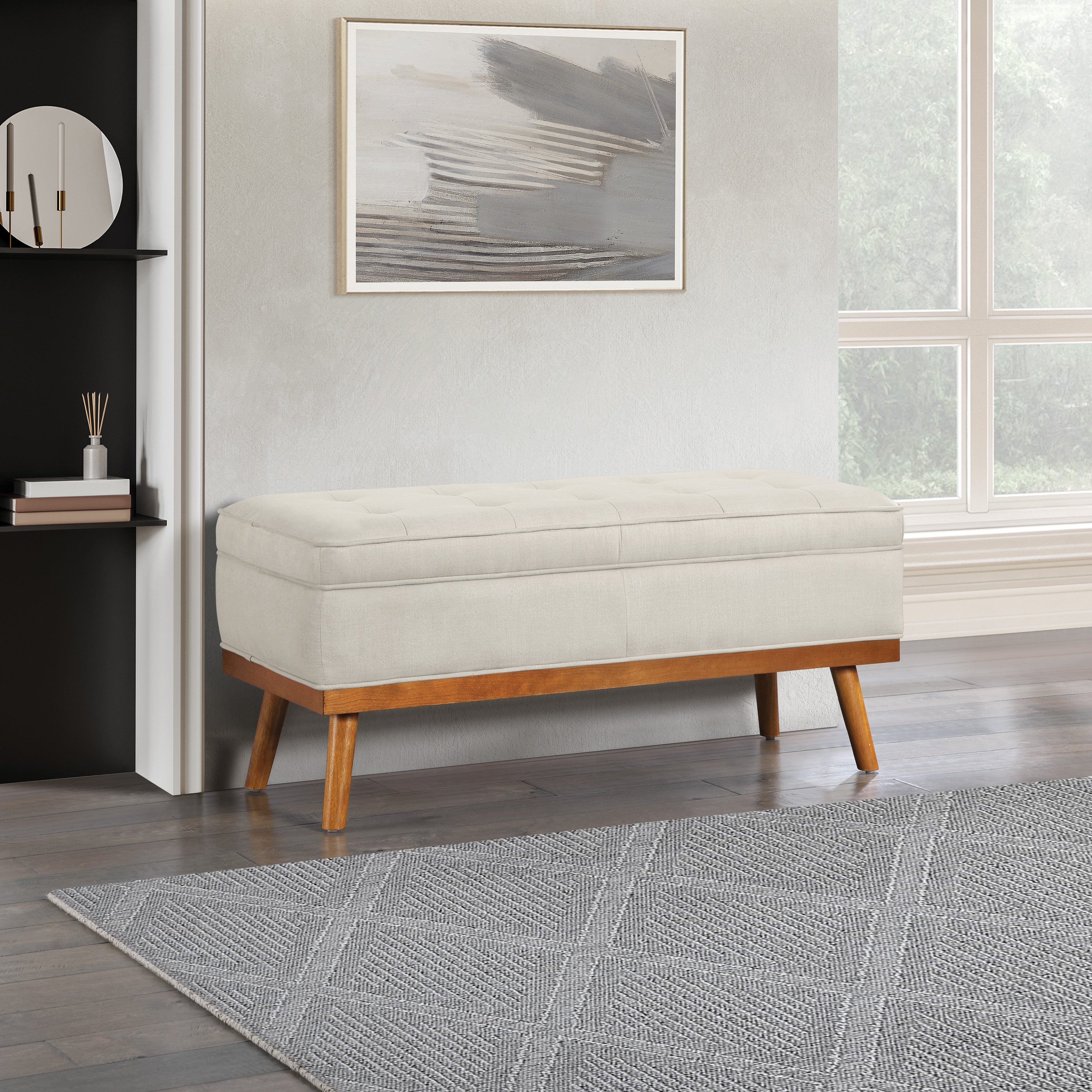 Katheryn Storage Bench - Wheat