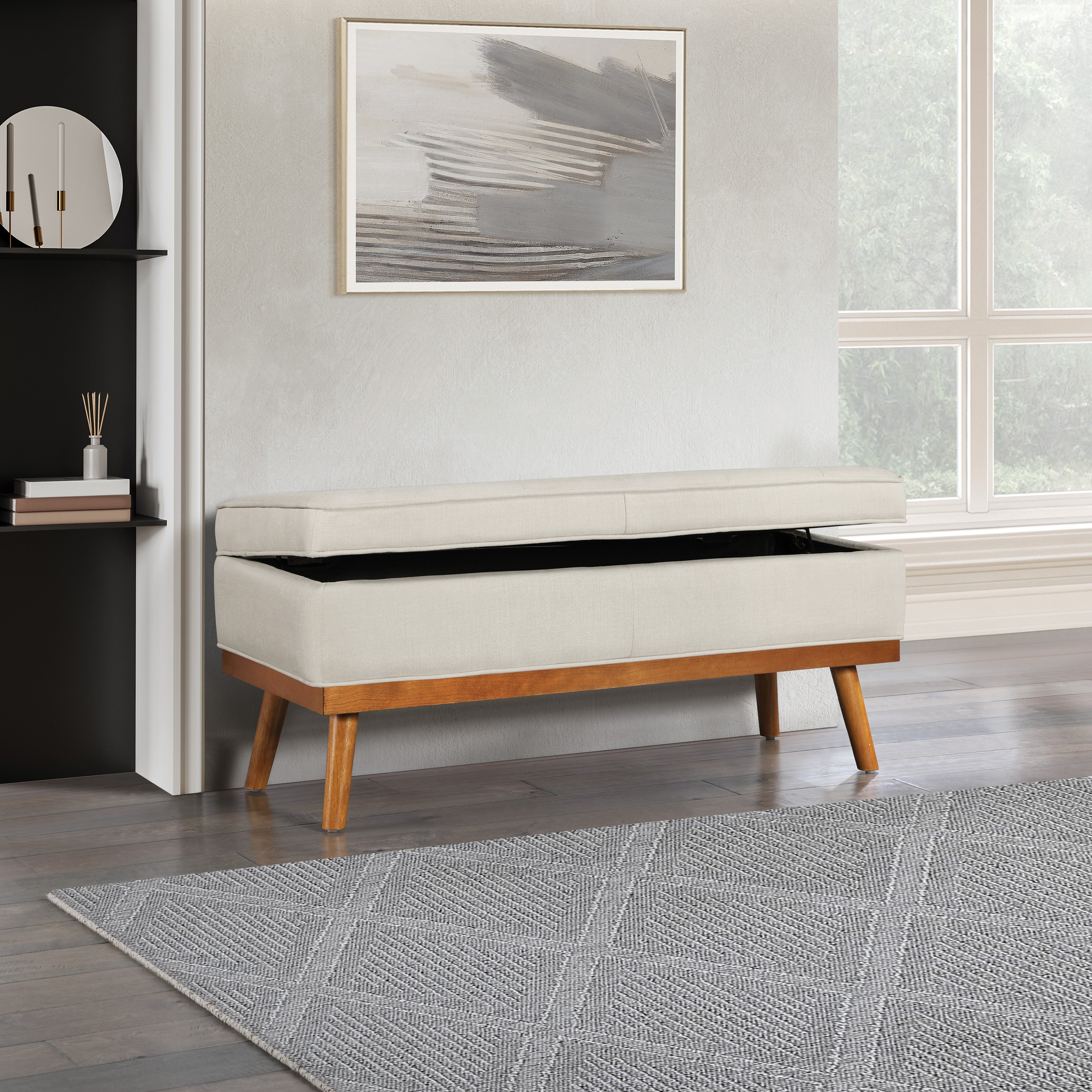 Katheryn Storage Bench - Wheat