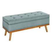 Katheryn Storage Bench - Sea Blue