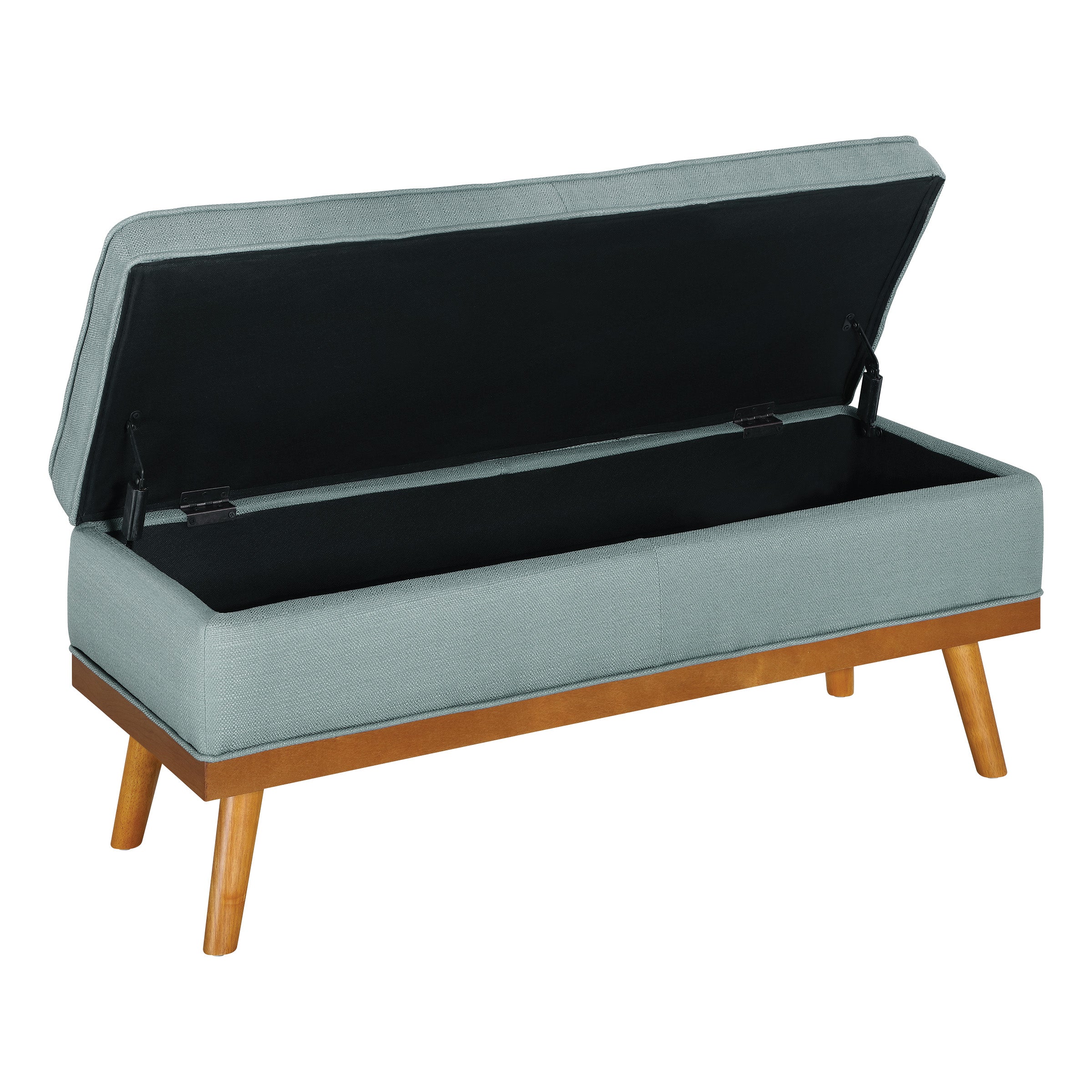 Katheryn Storage Bench - Sea Blue