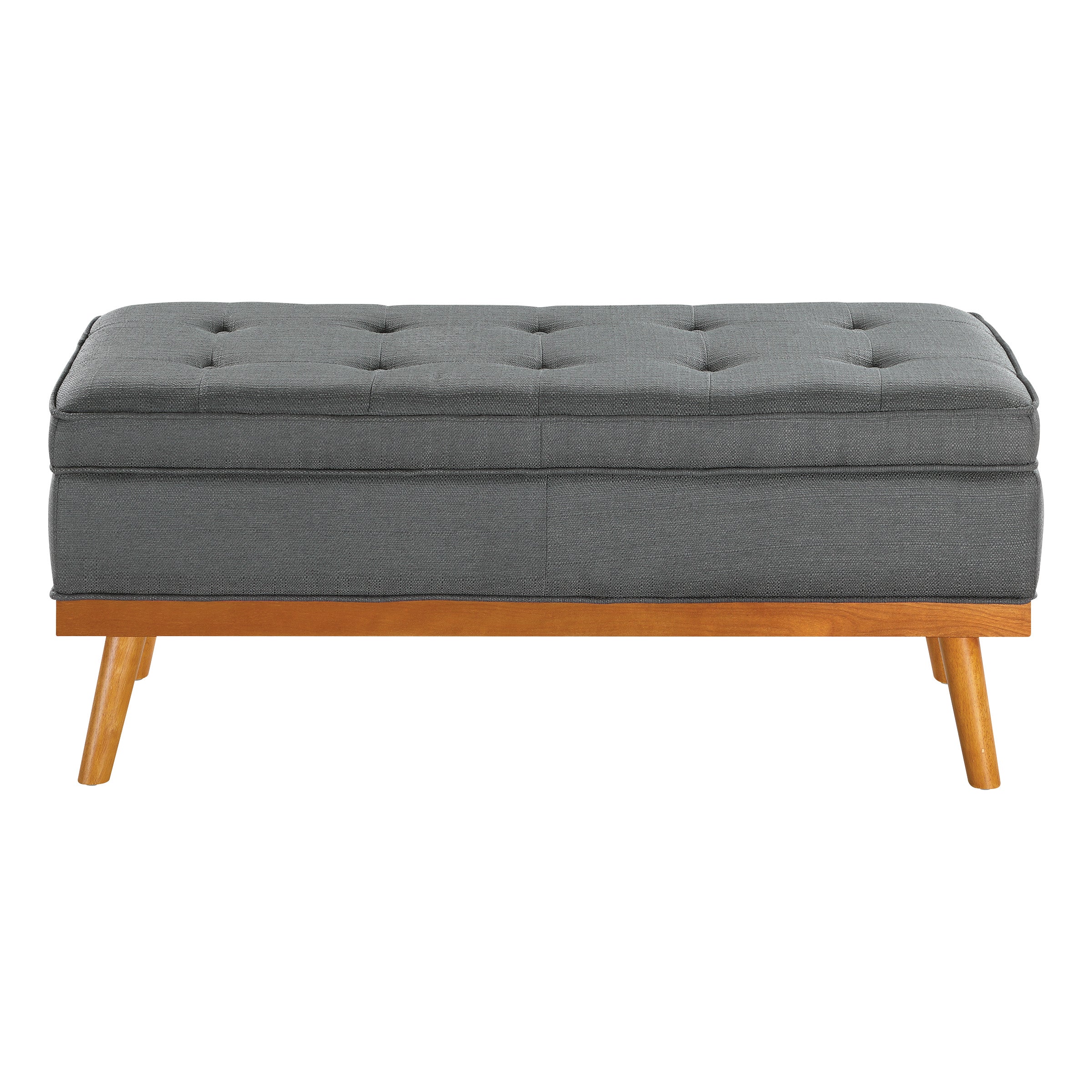Katheryn Storage Bench - Charcoal