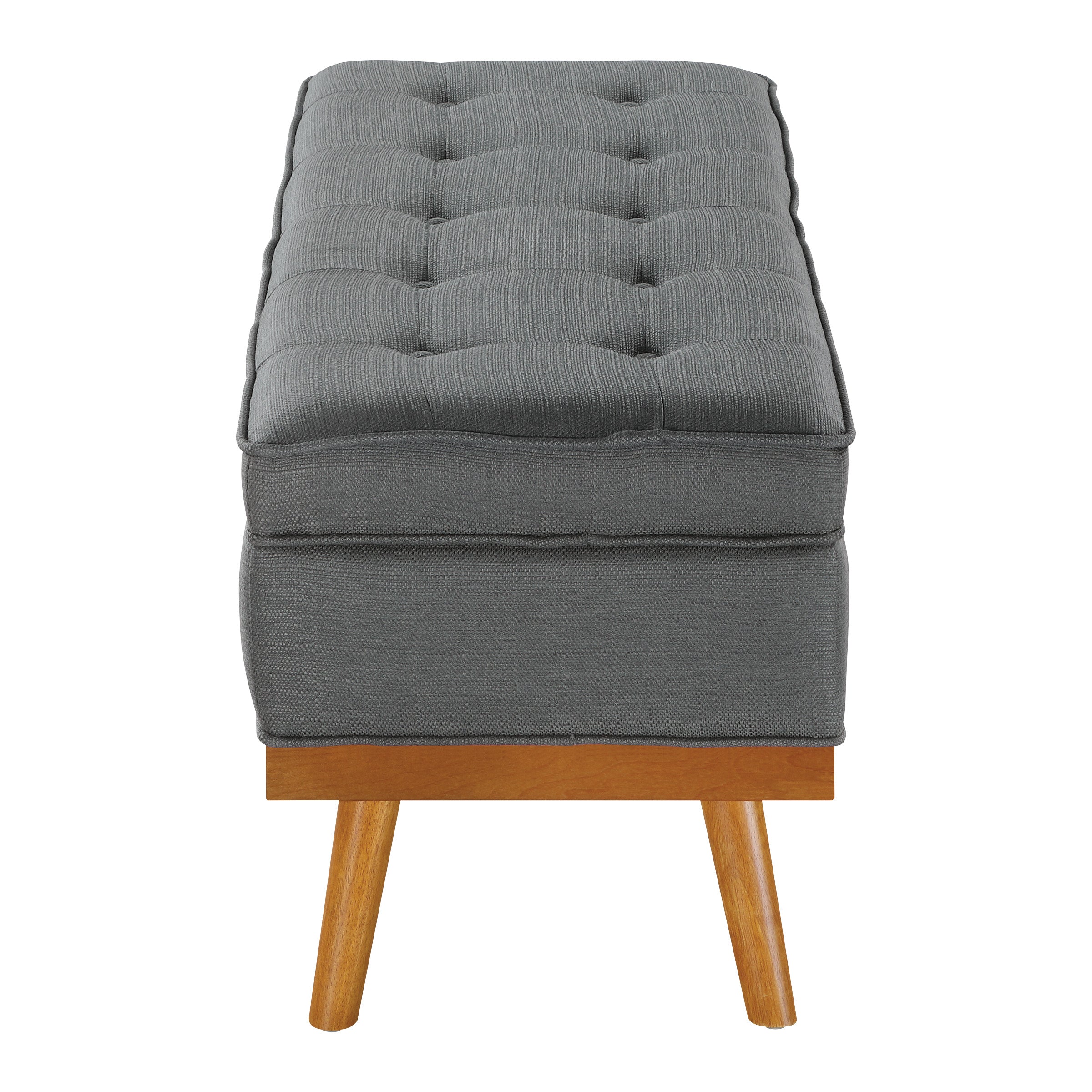 Katheryn Storage Bench - Charcoal