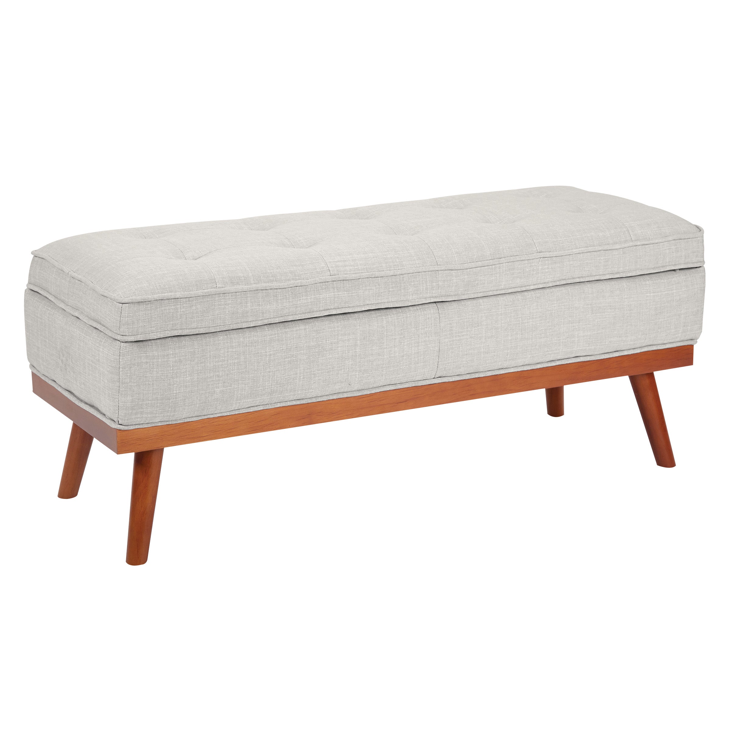 Katheryn Storage Bench - Fog