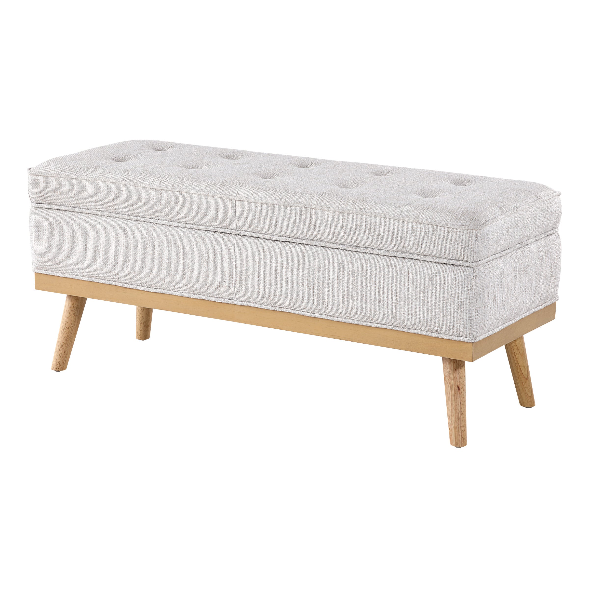 Katheryn Storage Bench - Linin