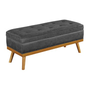 Katheryn Storage Bench - Charcoal