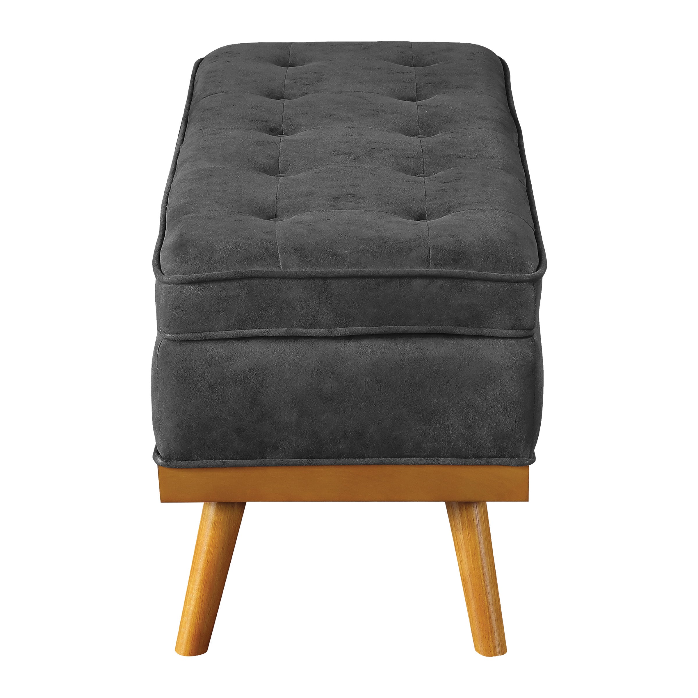 Katheryn Storage Bench - Charcoal