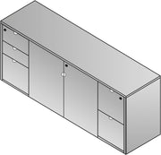 Kenwood Storage Credenza 72”X20”X29” - Mahogany