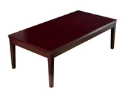 Kenwood Coffee Table 48”X24”X16” - Mahogany