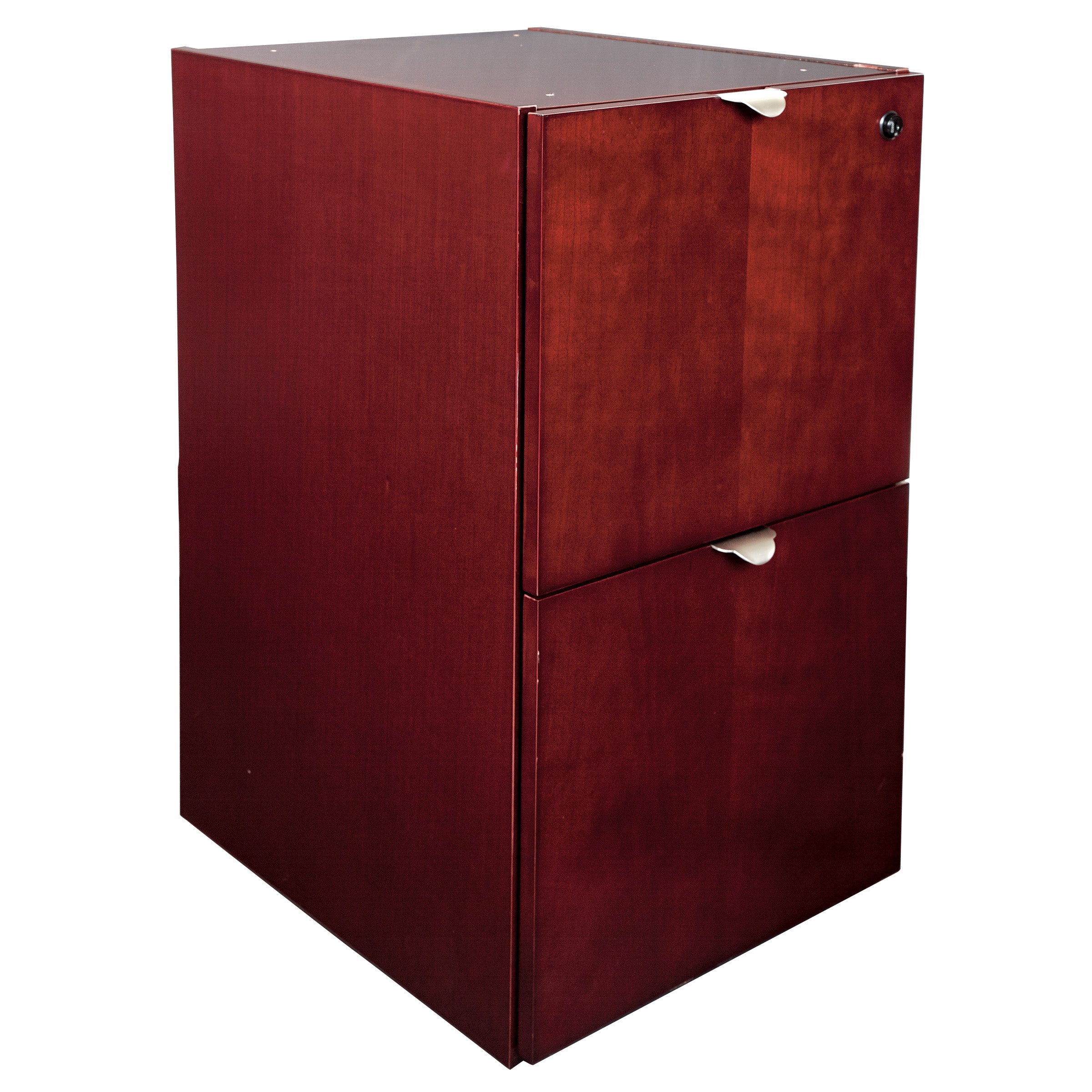 Kenwood File/File Credenza Pedestal - Mahogany