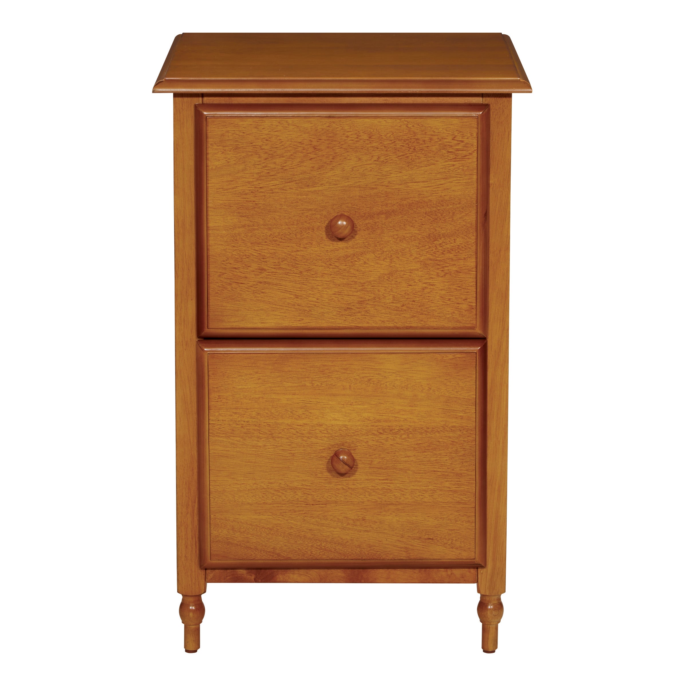 Knob Hill File Cabinet - Antique Cherry Finish