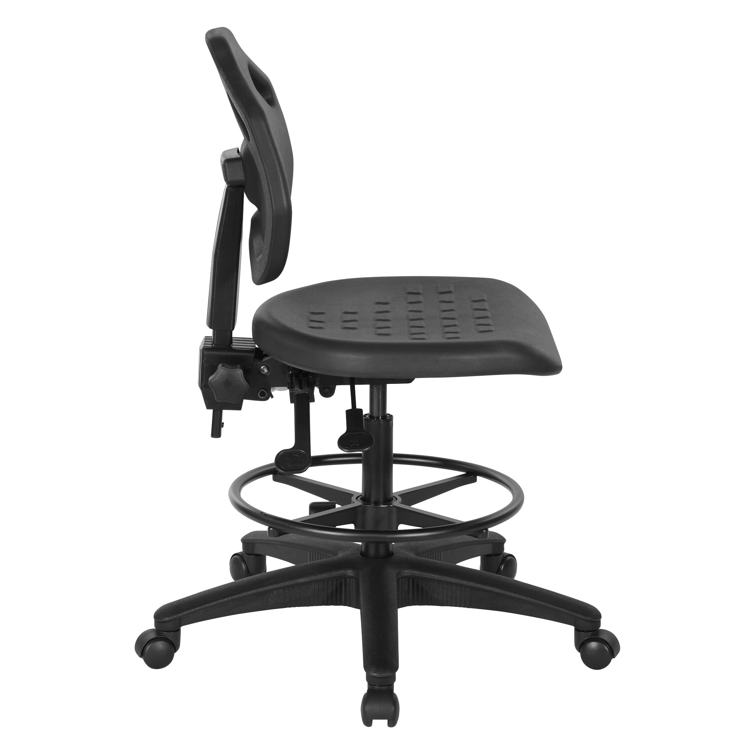 Vocation Drafting Chair - Black