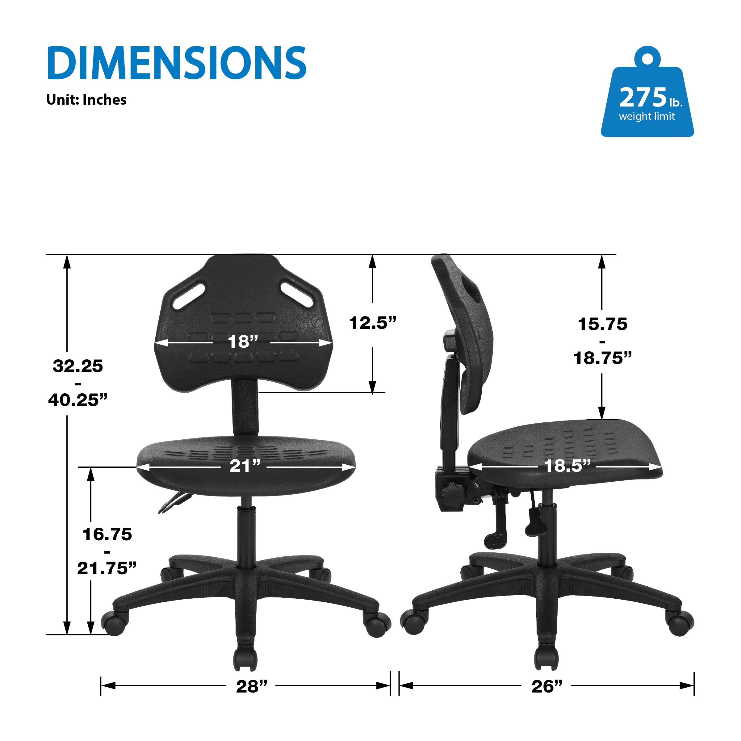 Task Chair - Black