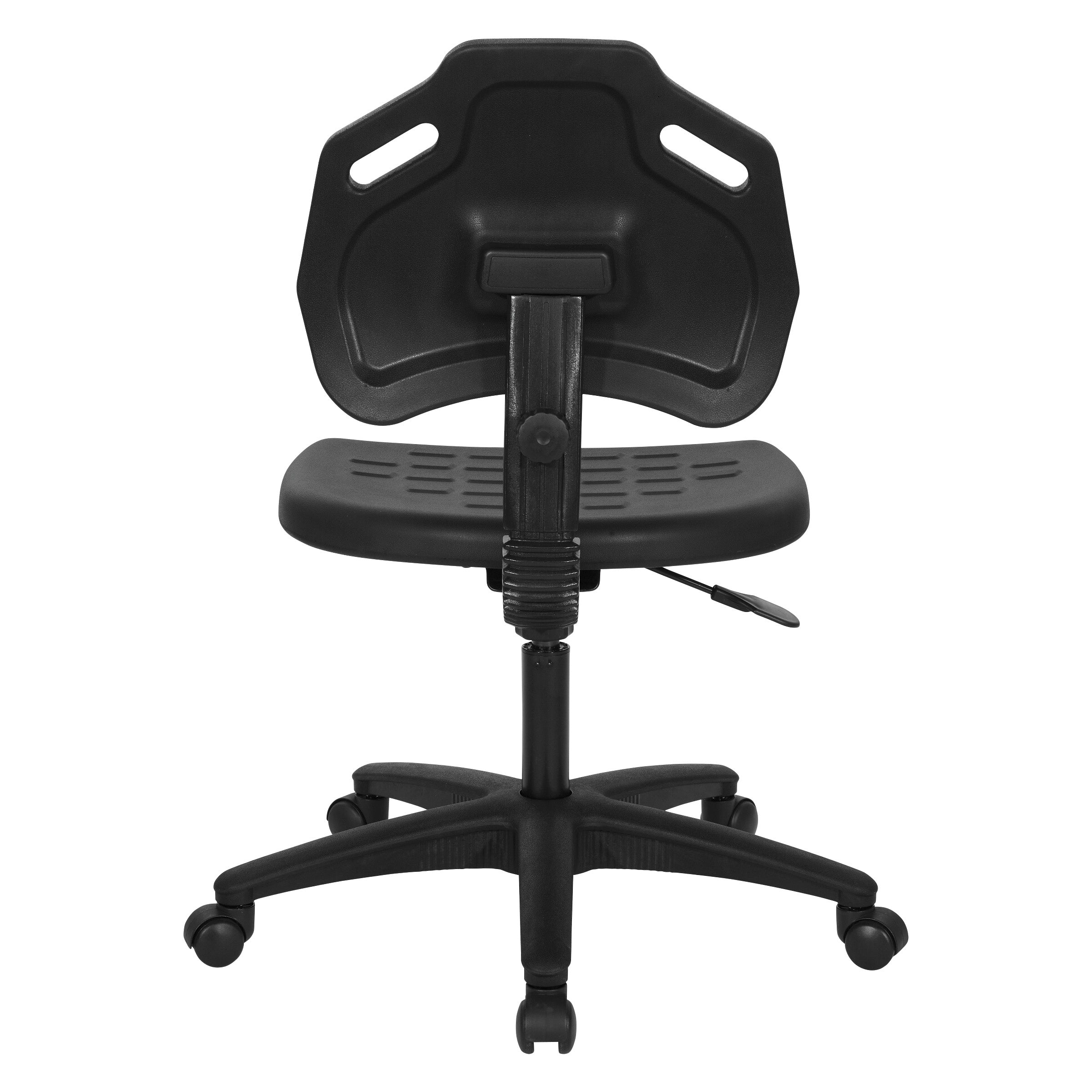 Armless Task Chair - Black