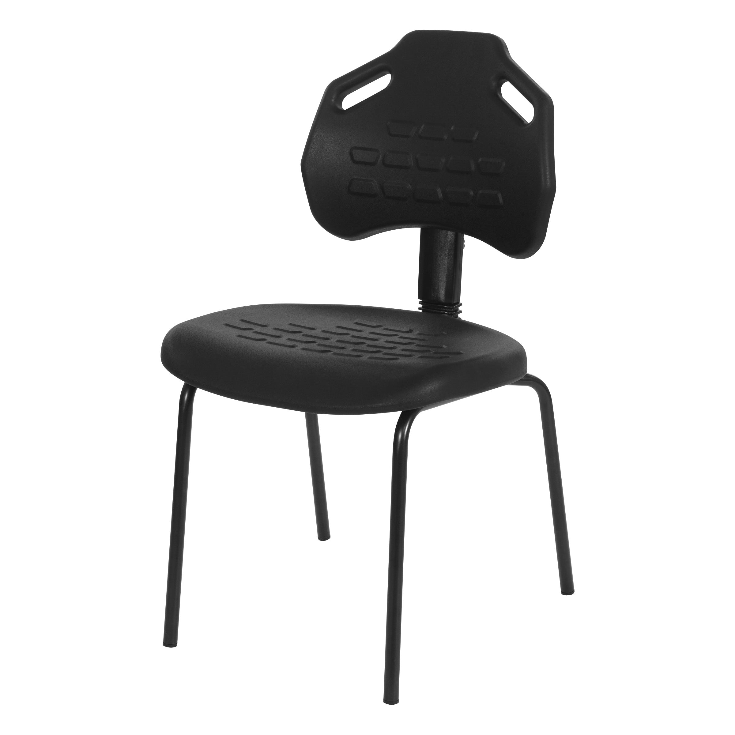 Armless Guest Chair - Black