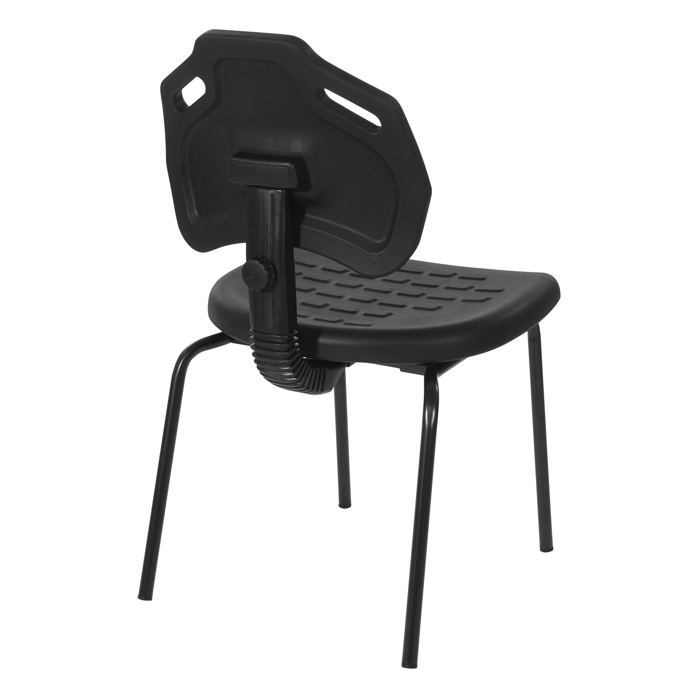 Armless Guest Chair - Black