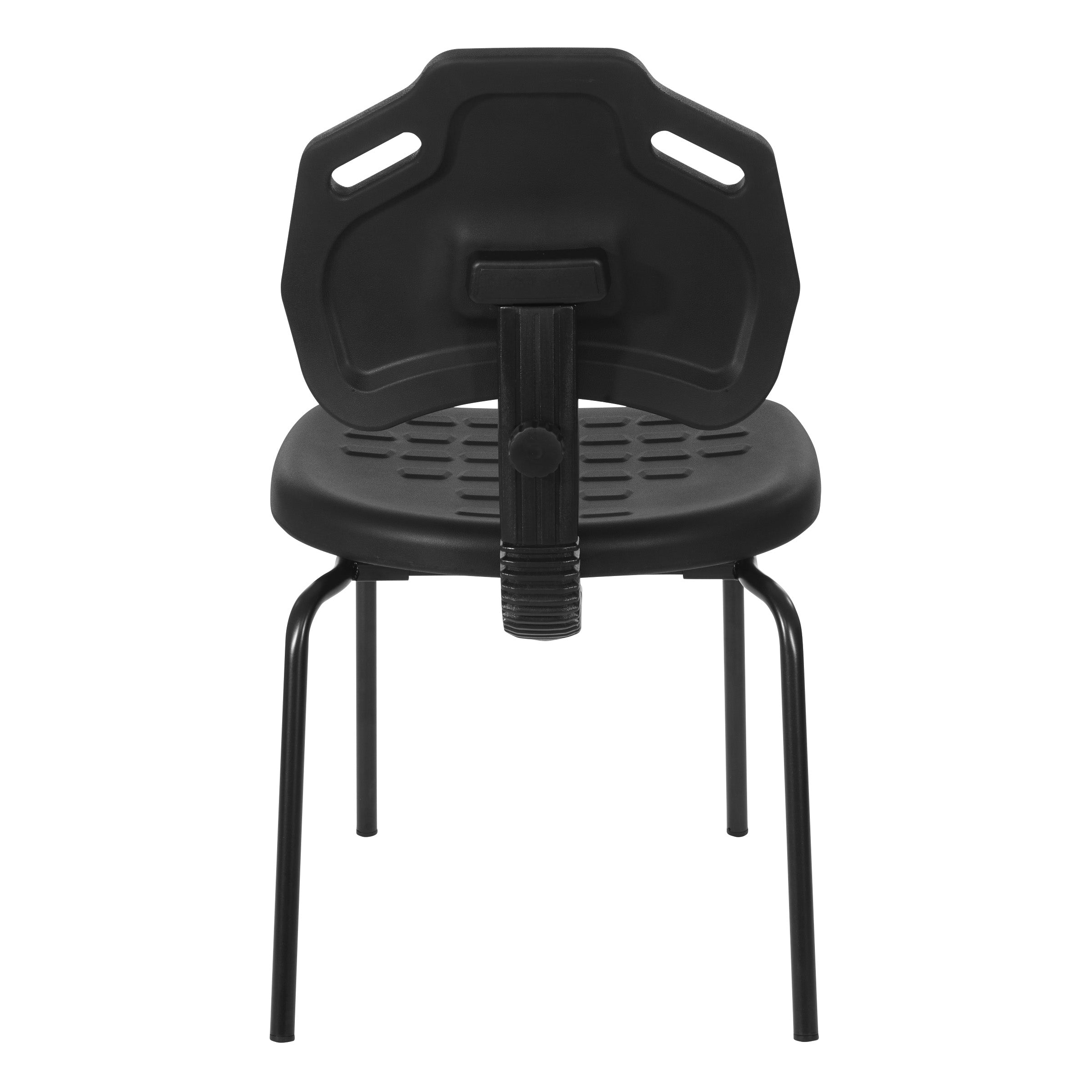 Armless Guest Chair - Black