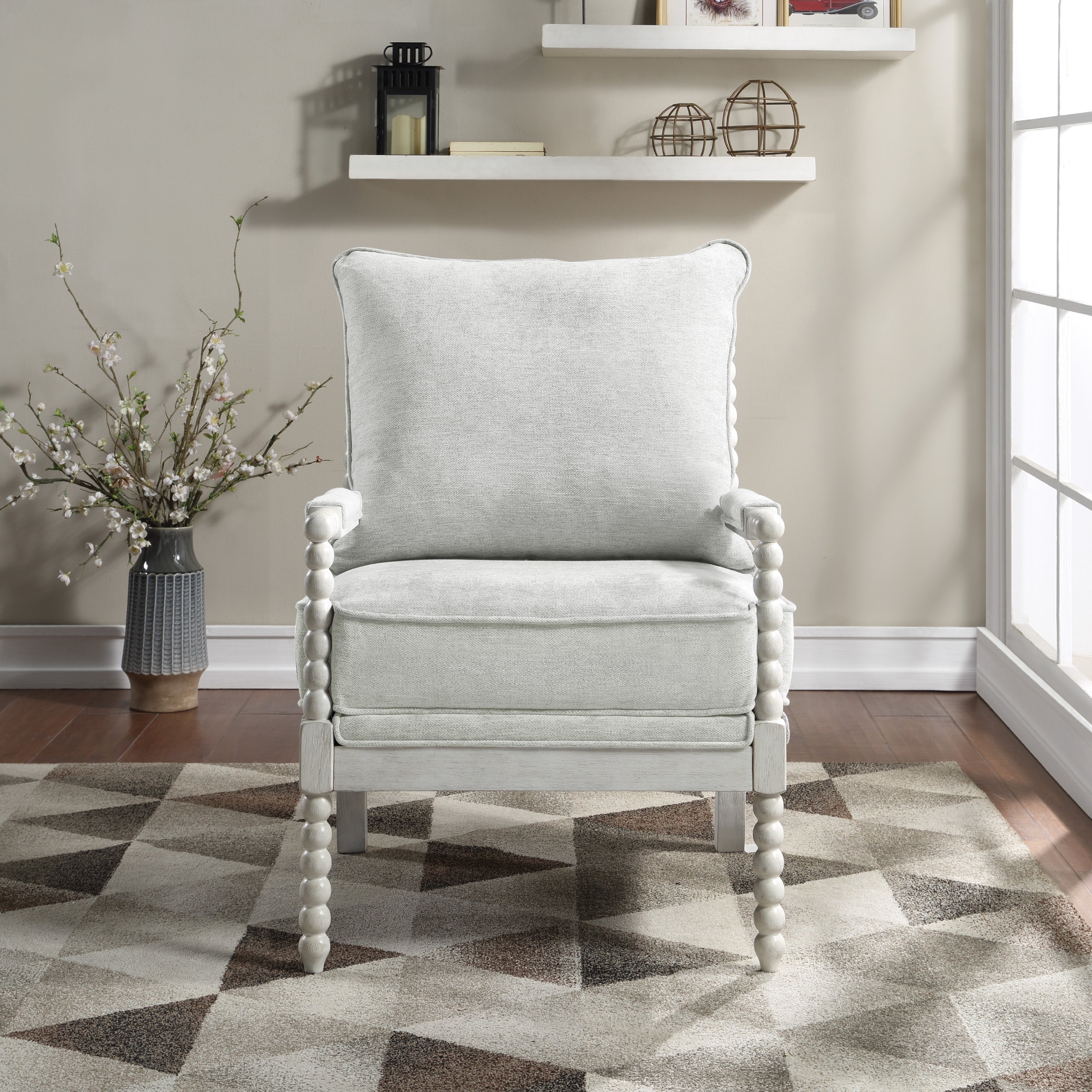 Kaylee Spindle Chair - Smoke