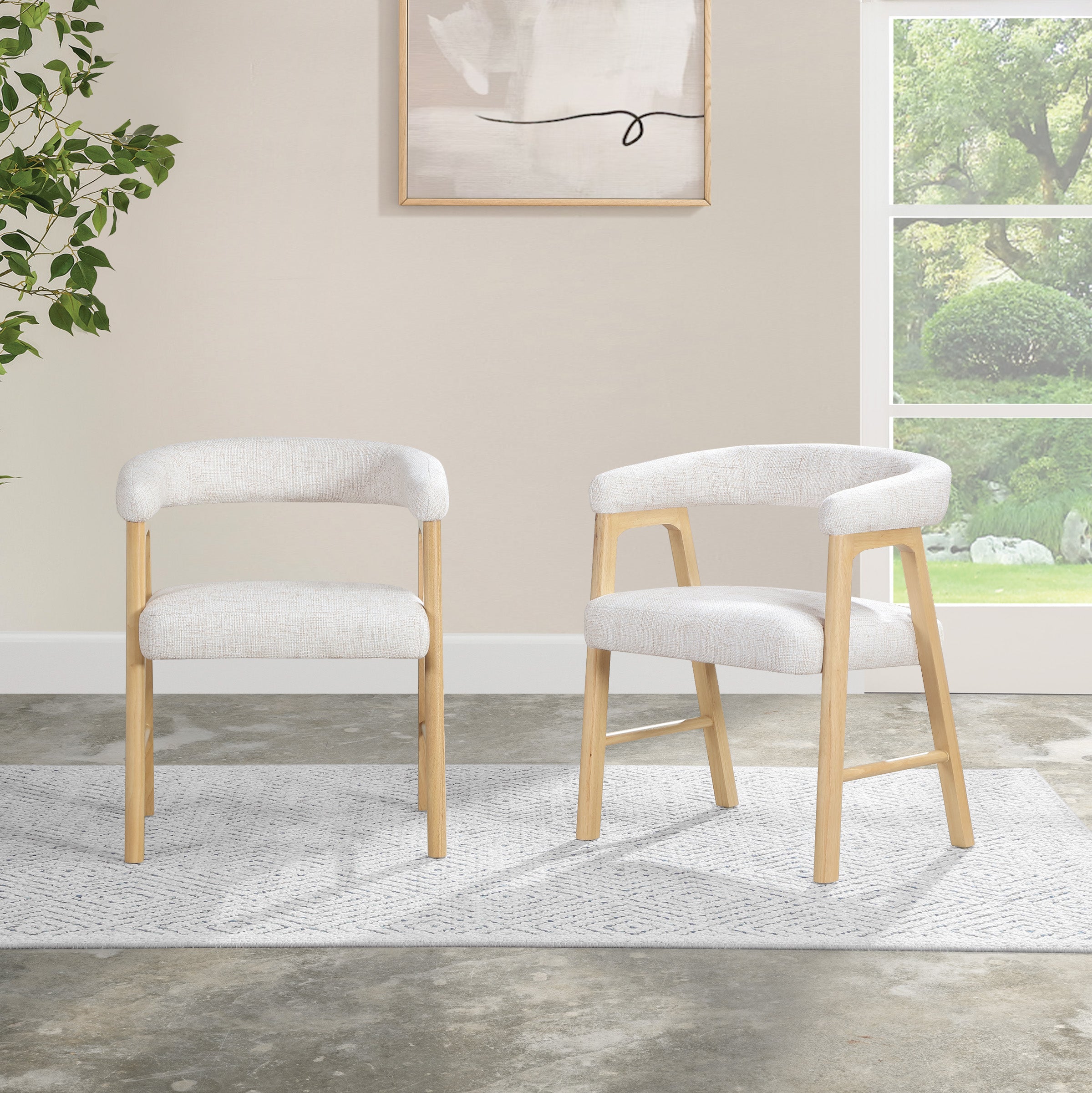 Kaley Dining Chair 2-Pack - Linen
