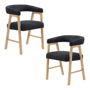Kaley Dining Chair 2-Pack - Black