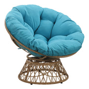 Papasan Chair - Blue