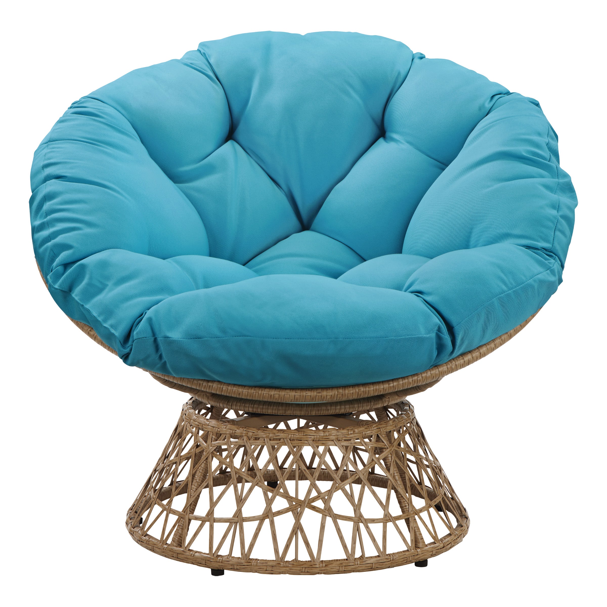 Papasan Chair - Blue