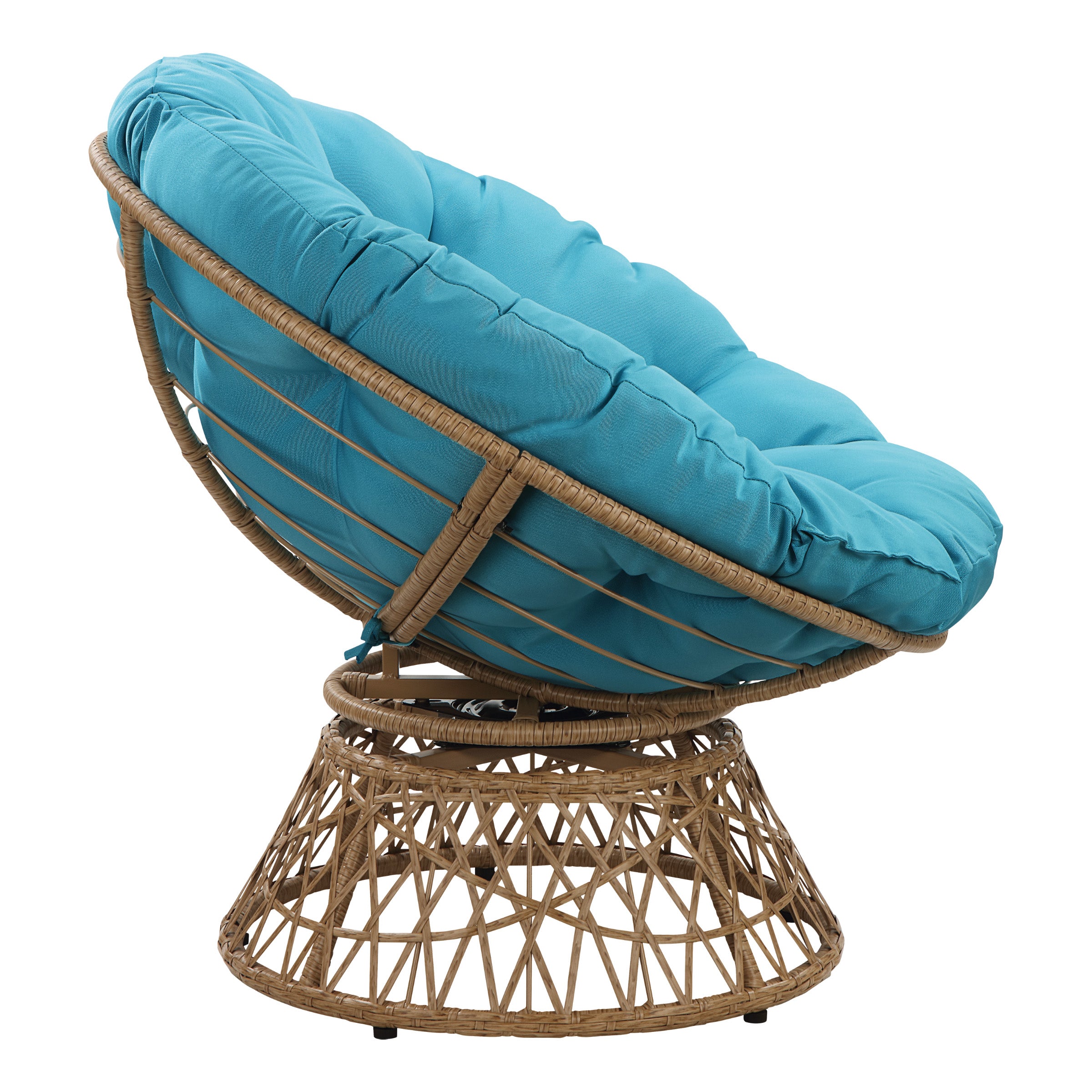 Papasan Chair - Blue