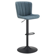 Kirkdale Height Adj Stool 2Pk - Navy