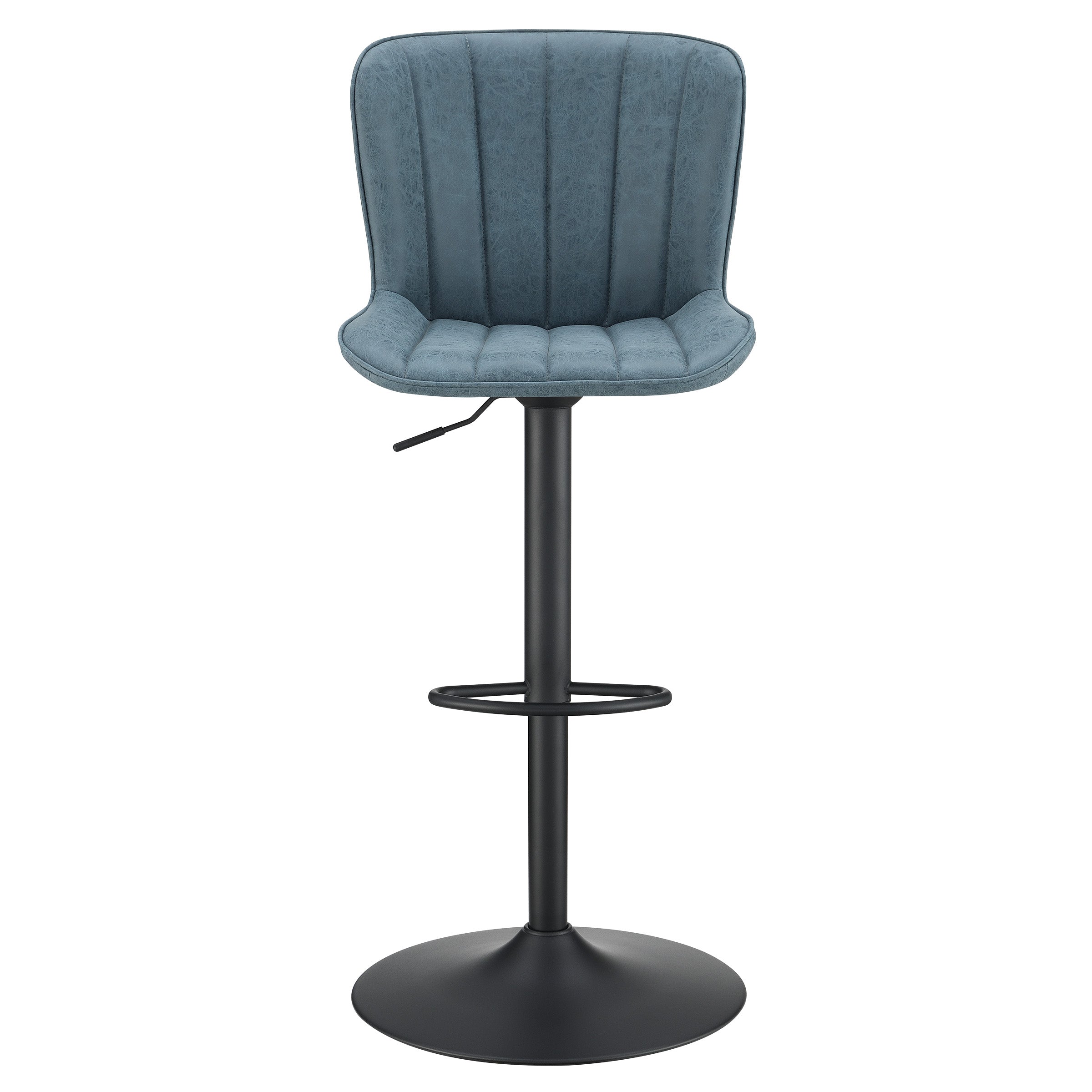 Kirkdale Height Adj Stool 2Pk - Navy
