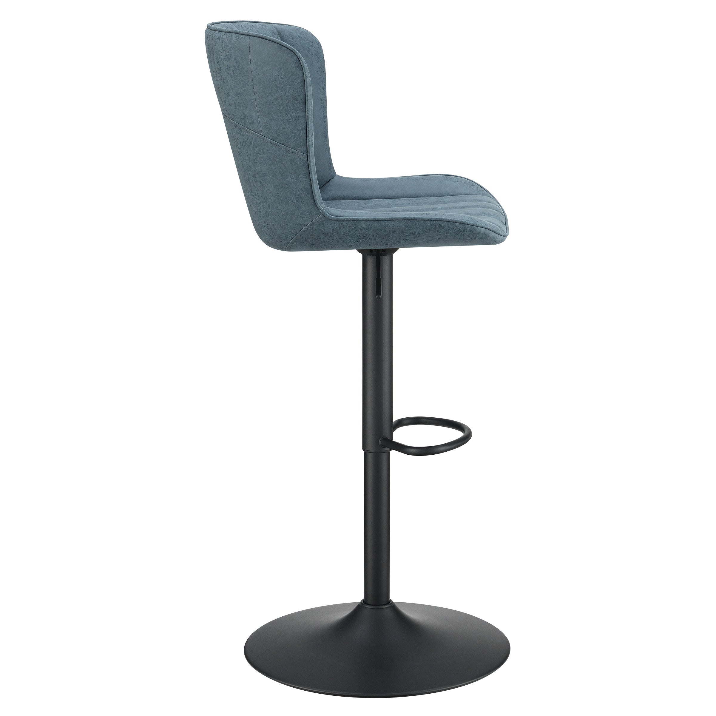 Kirkdale Height Adj Stool 2Pk - Navy