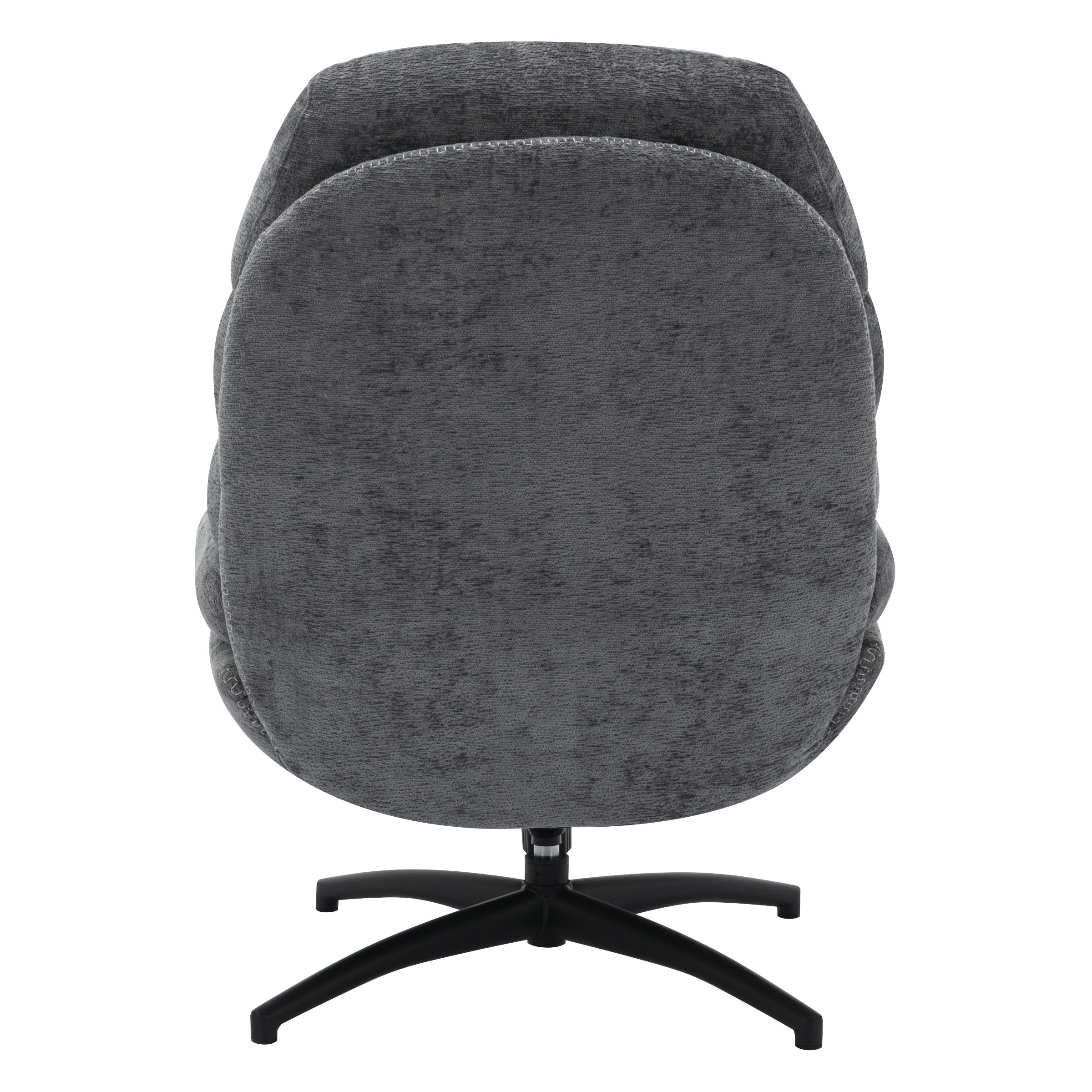 Kerry Swivel Lounge Chair - Grey