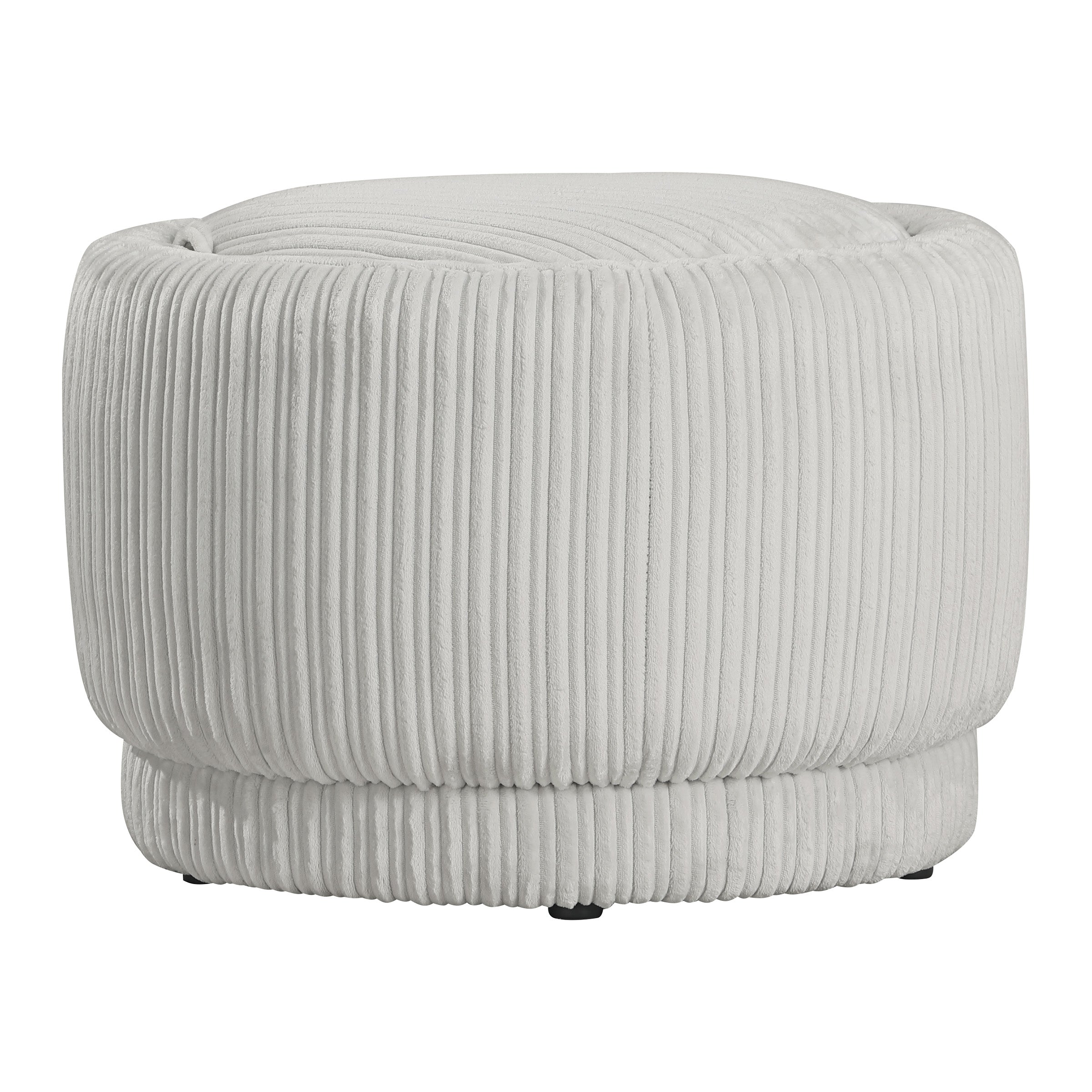 Lanyard Storage Ottoman - Taupe Cord