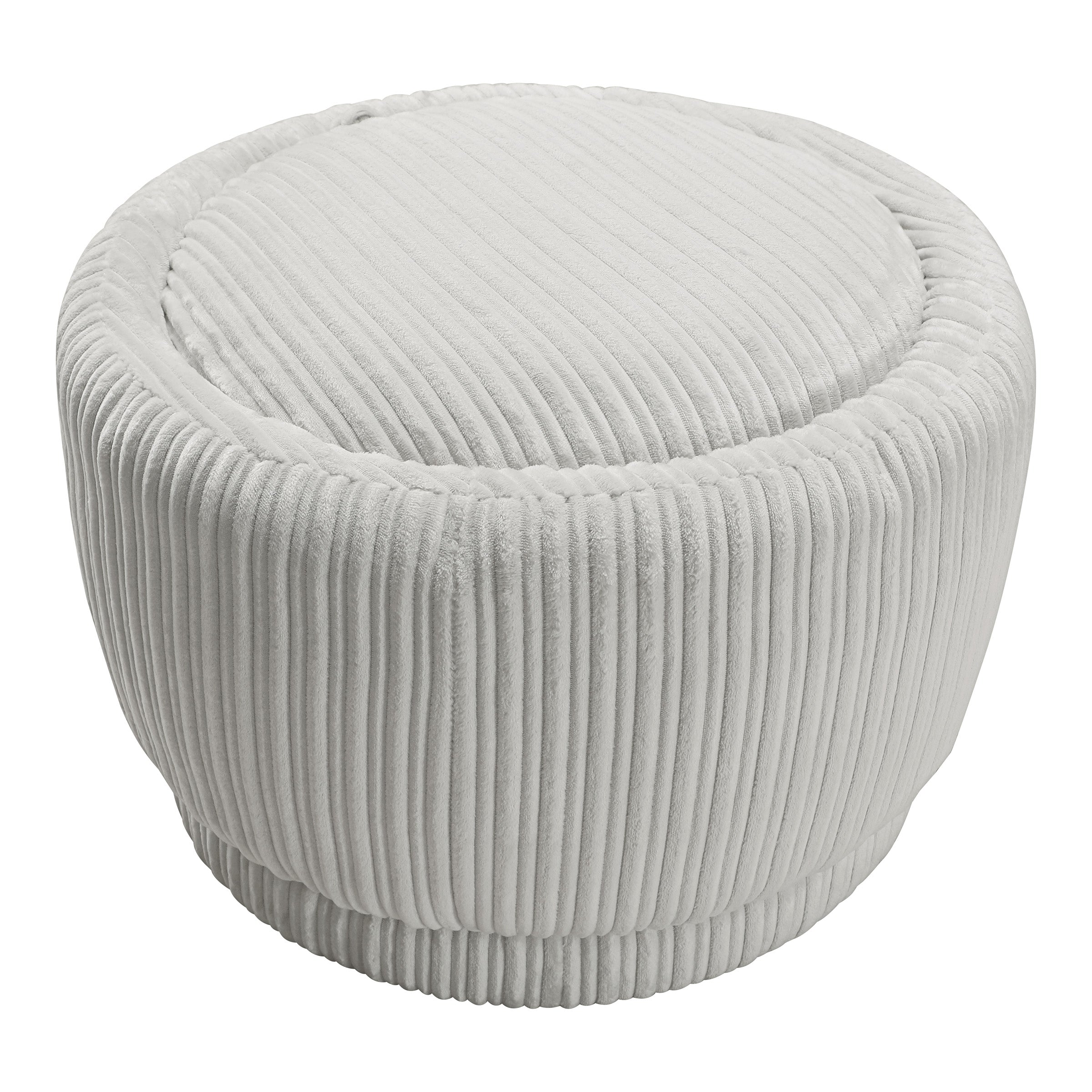 Lanyard Storage Ottoman - Taupe Cord