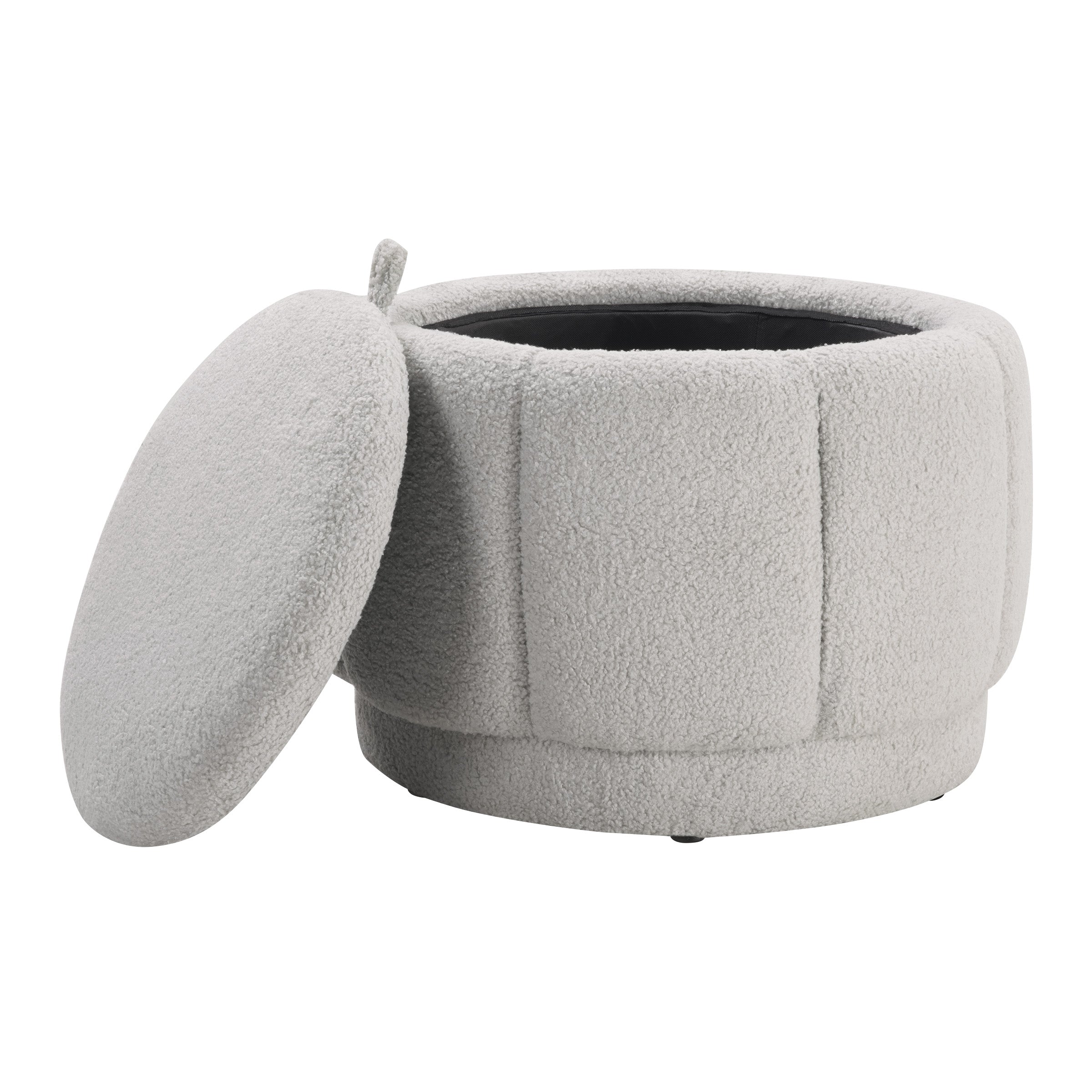 Lanyard Storage Ottoman - Fog
