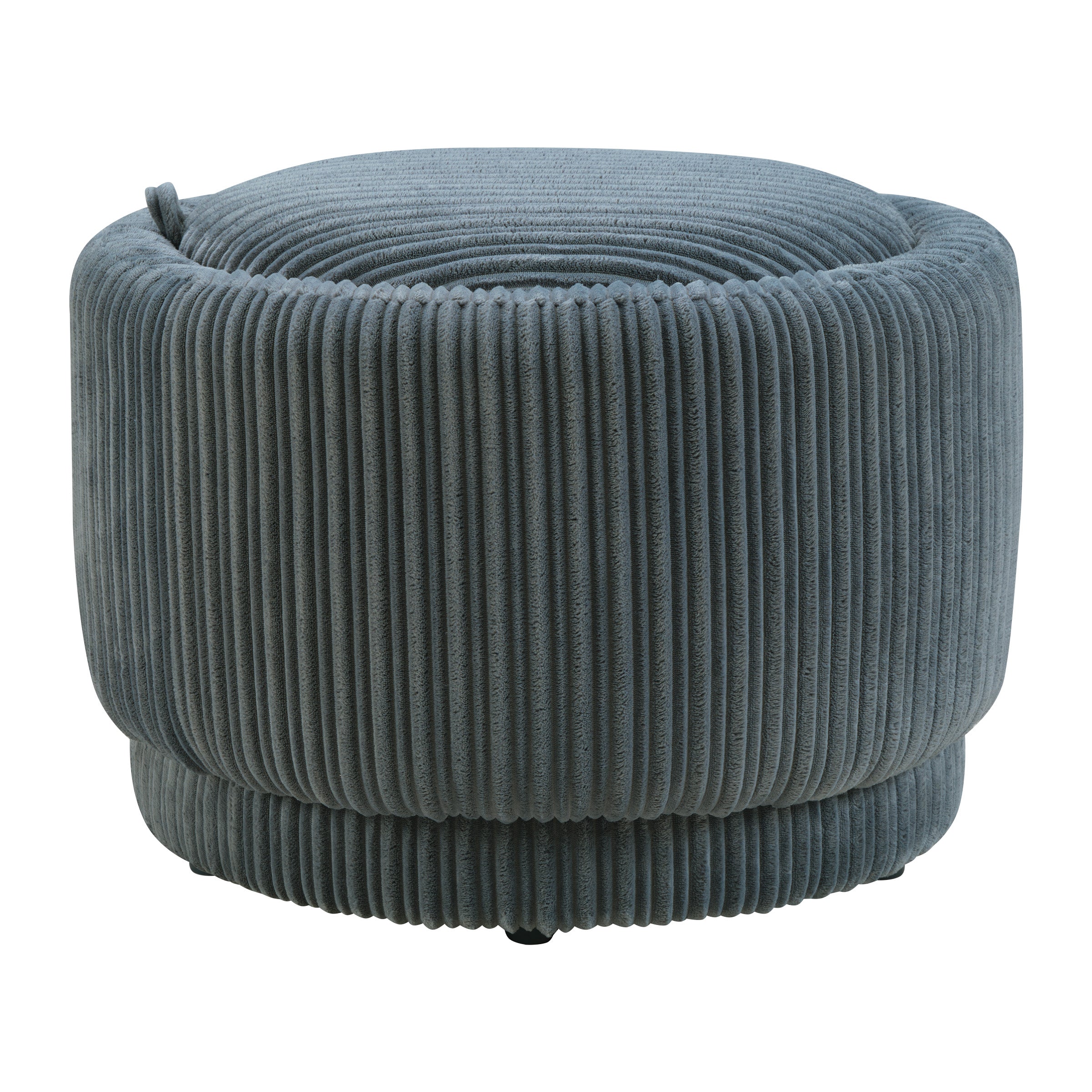 Lanyard Storage Ottoman - Slate Cord