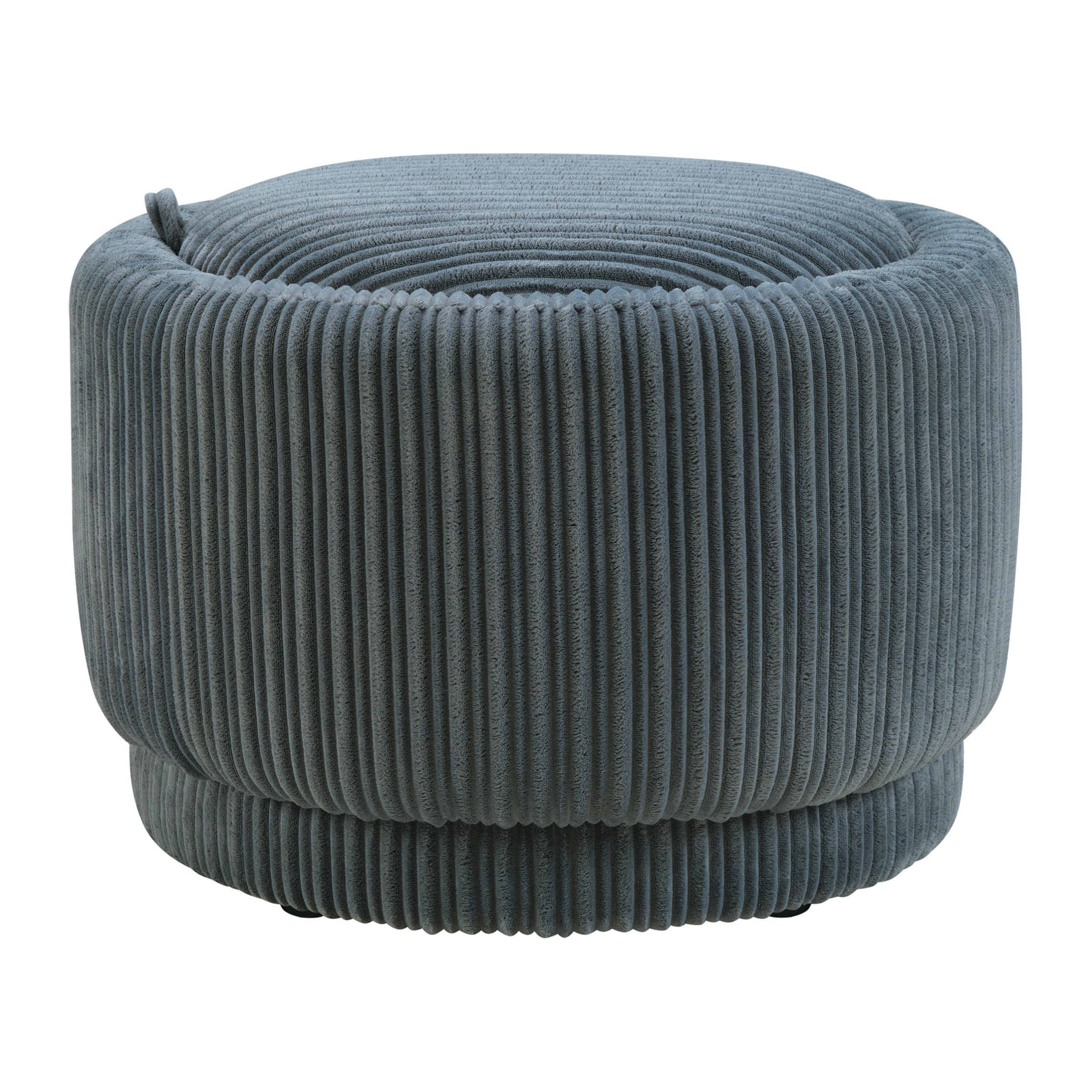 Lanyard Storage Ottoman - Slate Cord