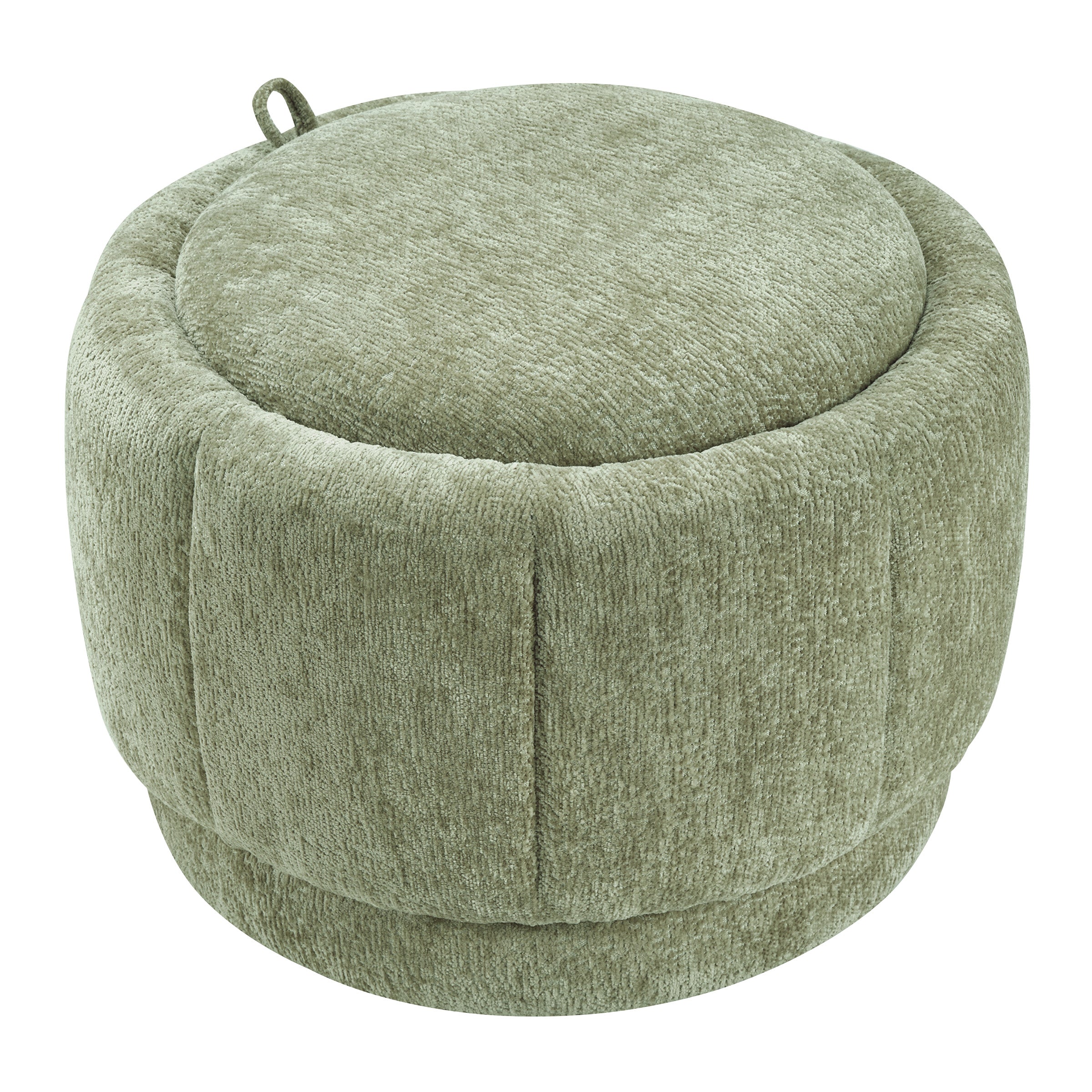 Lanyard Storage Ottoman - Spring Green