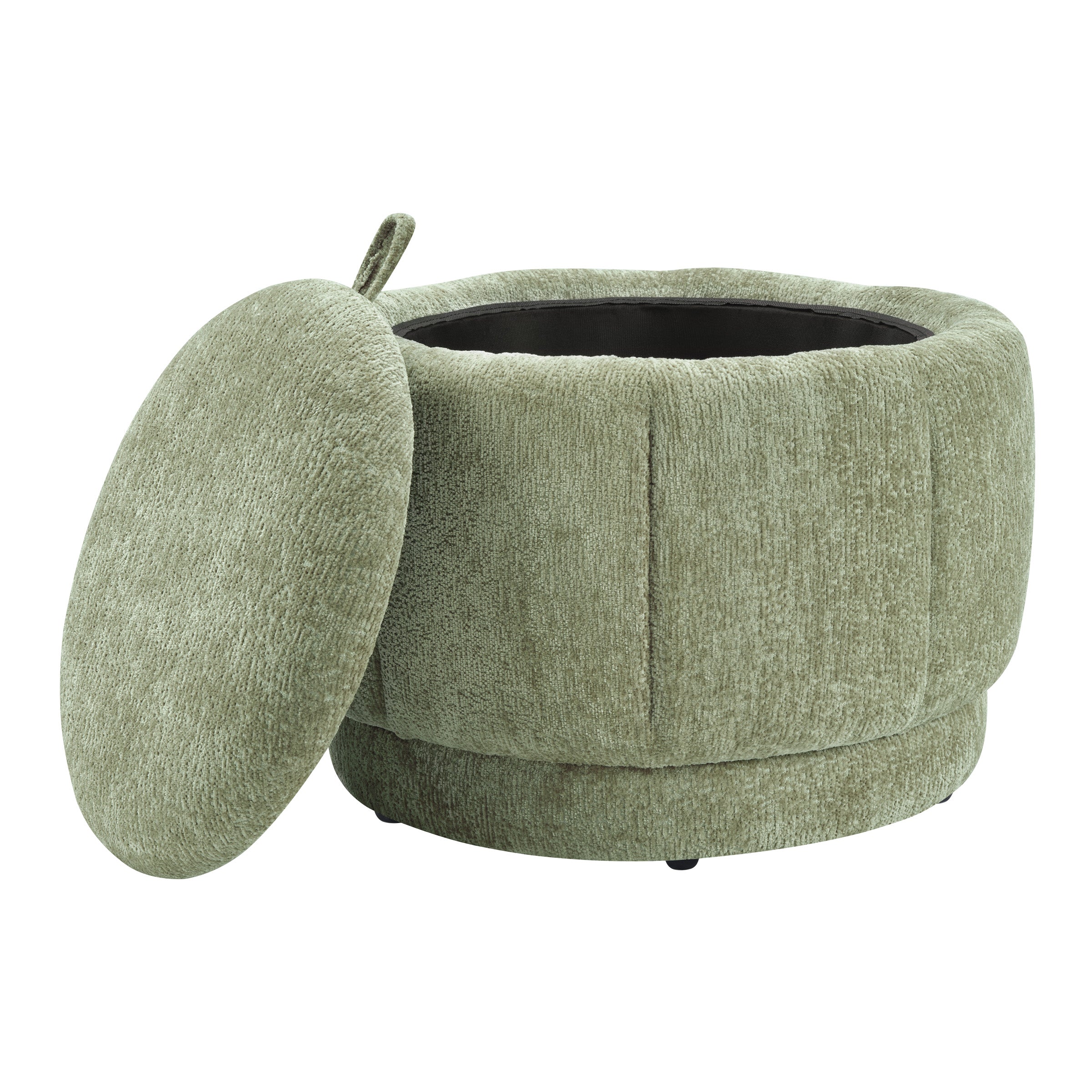 Lanyard Storage Ottoman - Spring Green