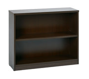 36Wx12Dx30H 2-Shelf Bookcase with 1" Thick Shelves - Espresso