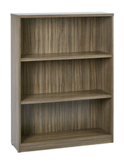 36Wx12Dx48H 3-Shelf Bookcase with 1" Thick Shelves - - Urban Walnut