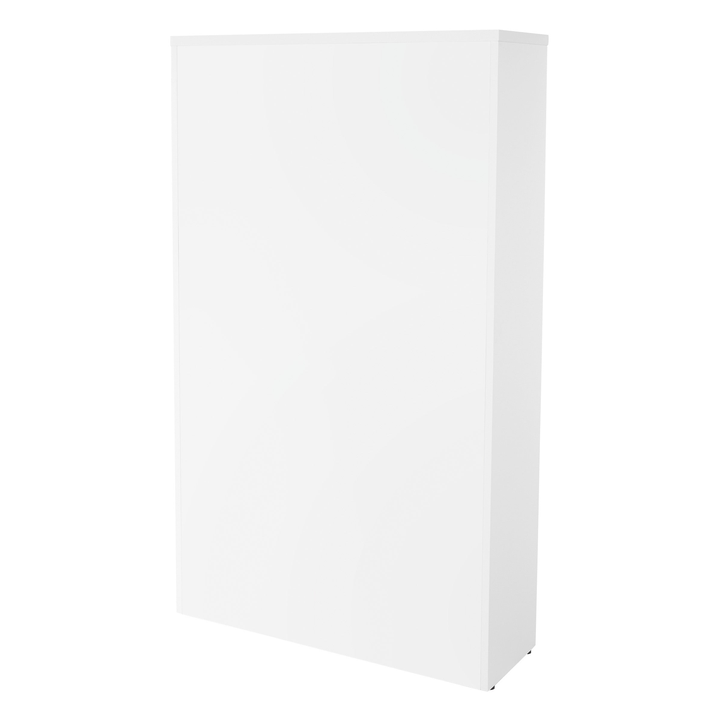 36Wx12Dx60H 4-Shelf Bookcase with 1" Thick Shelves - - White