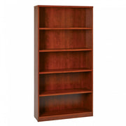 36Wx12Dx72H 5-Shelf Bookcase with 1" Thick Shelves - - Urban Walnut
