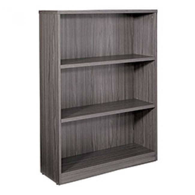 36Wx12Dx84H 6-Shelf Bookcase with 1" Thick Shelves - - Slate Grey