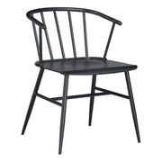 Lincoln All Metal Chair - Black