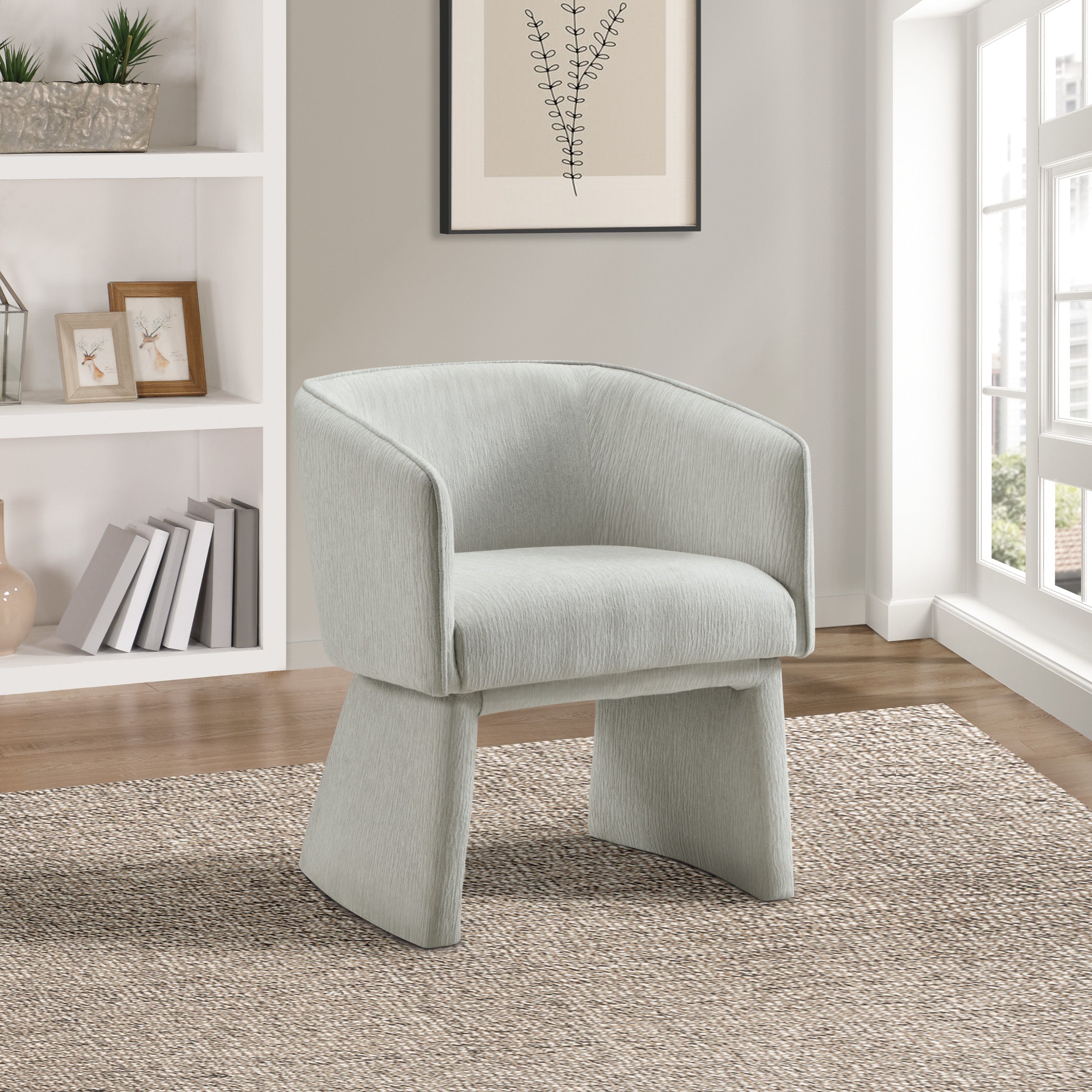 Lucas Accent Chair - Platinum