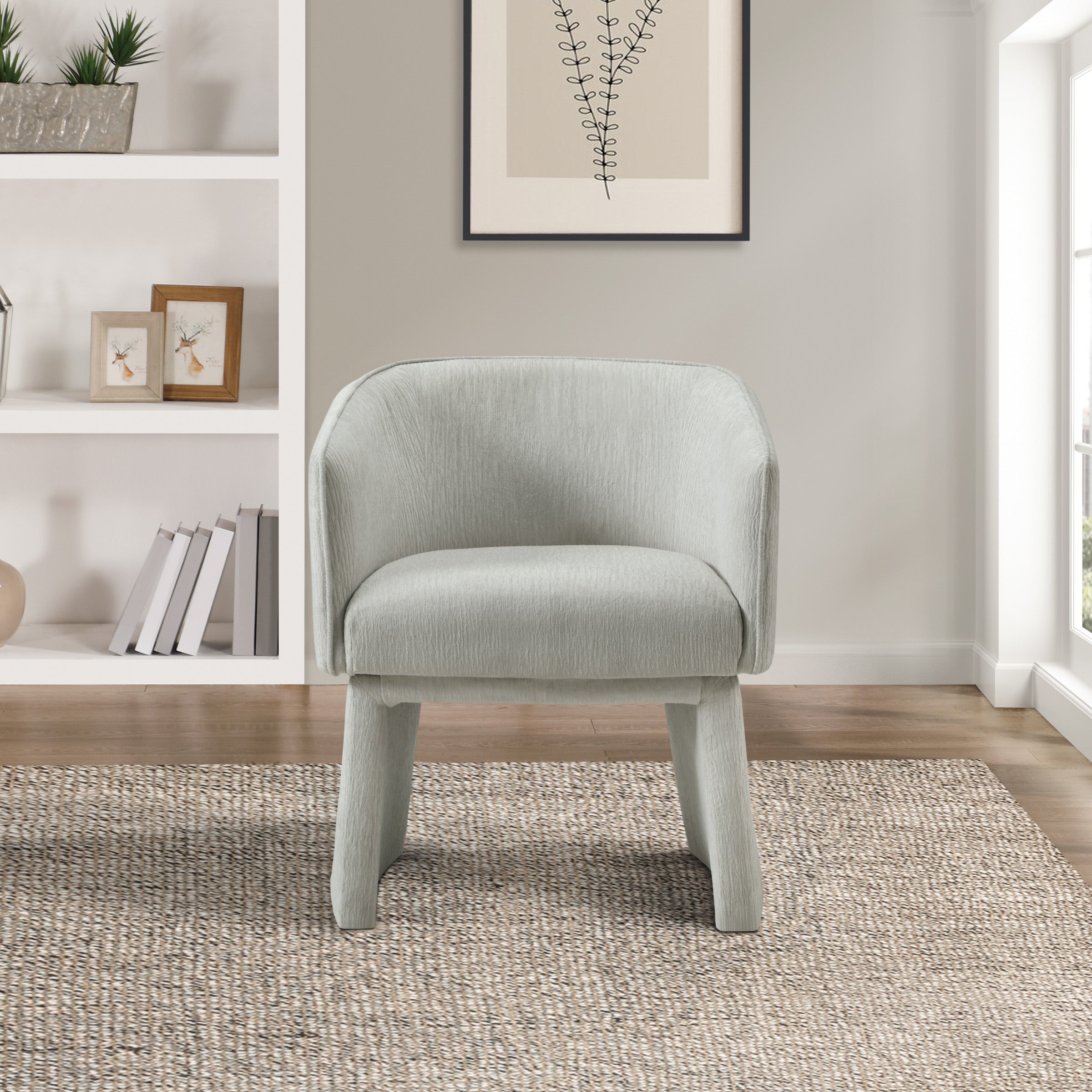 Lucas Accent Chair - Platinum