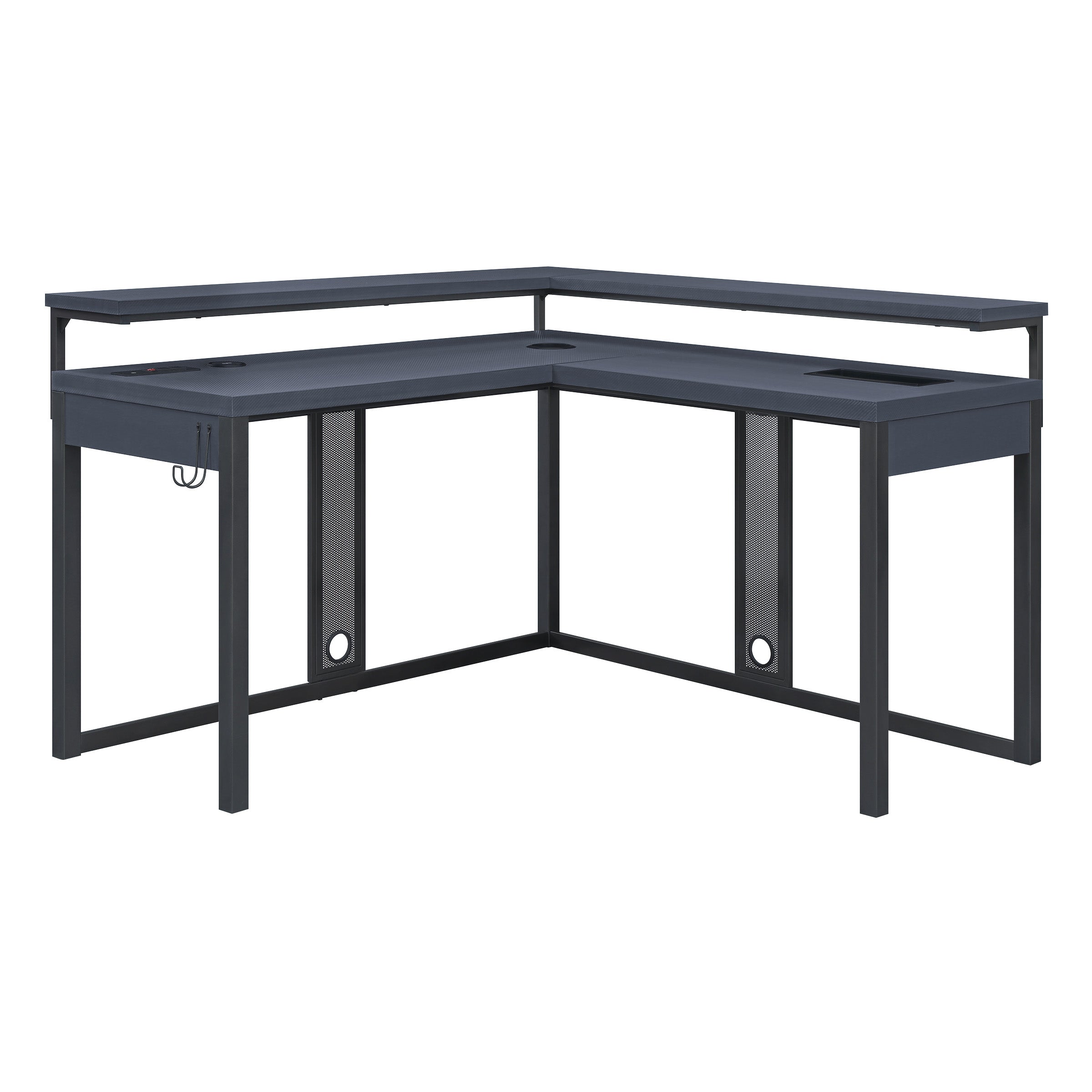 Loadout L/Shape Gaming Desk - Black